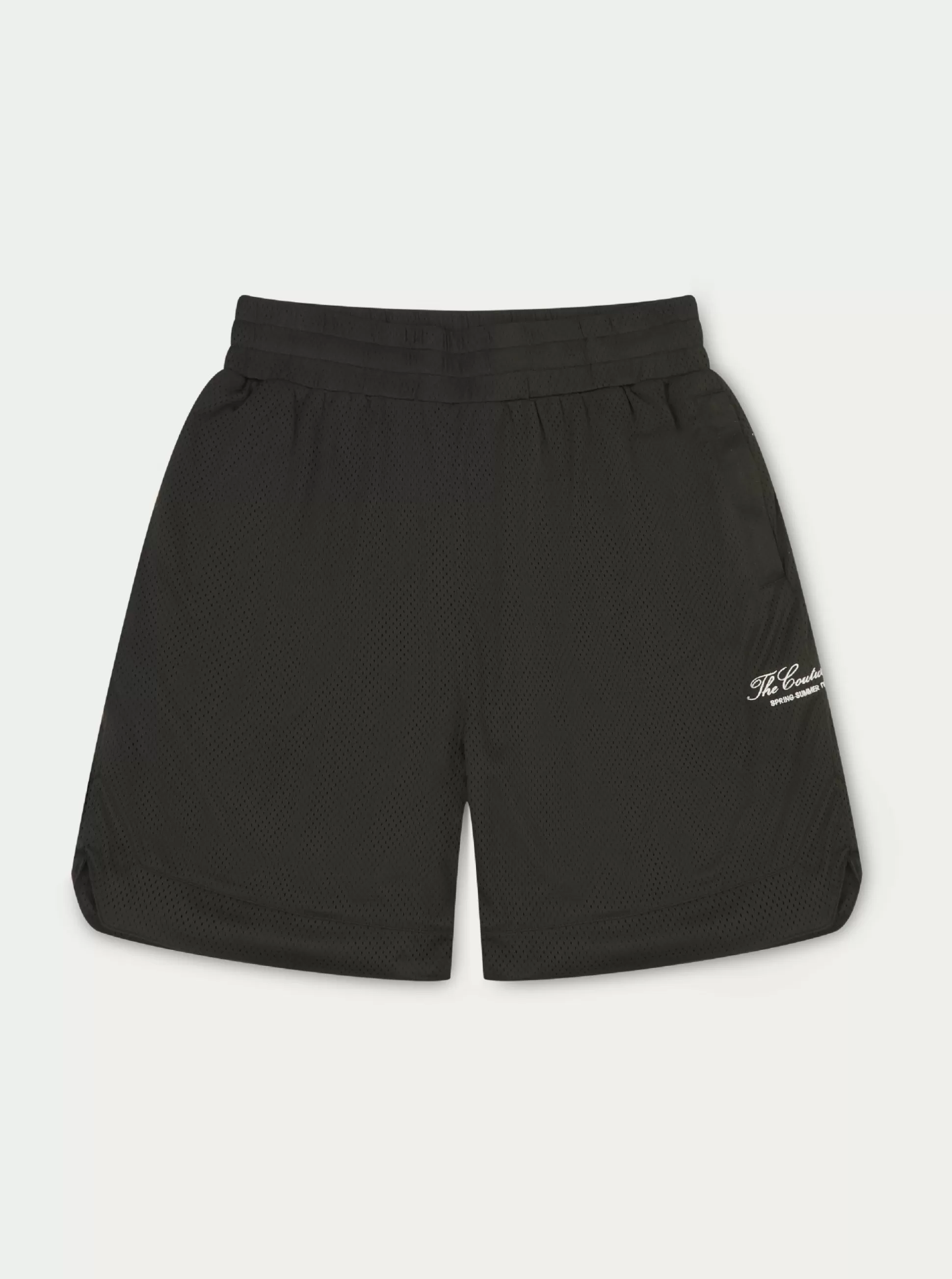 The Couture Club Airtex Panelled Shorts