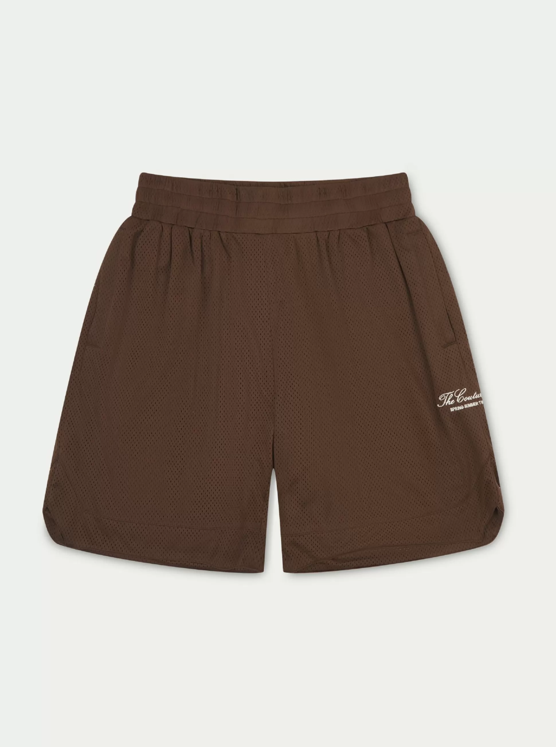 The Couture Club Airtex Panelled Shorts