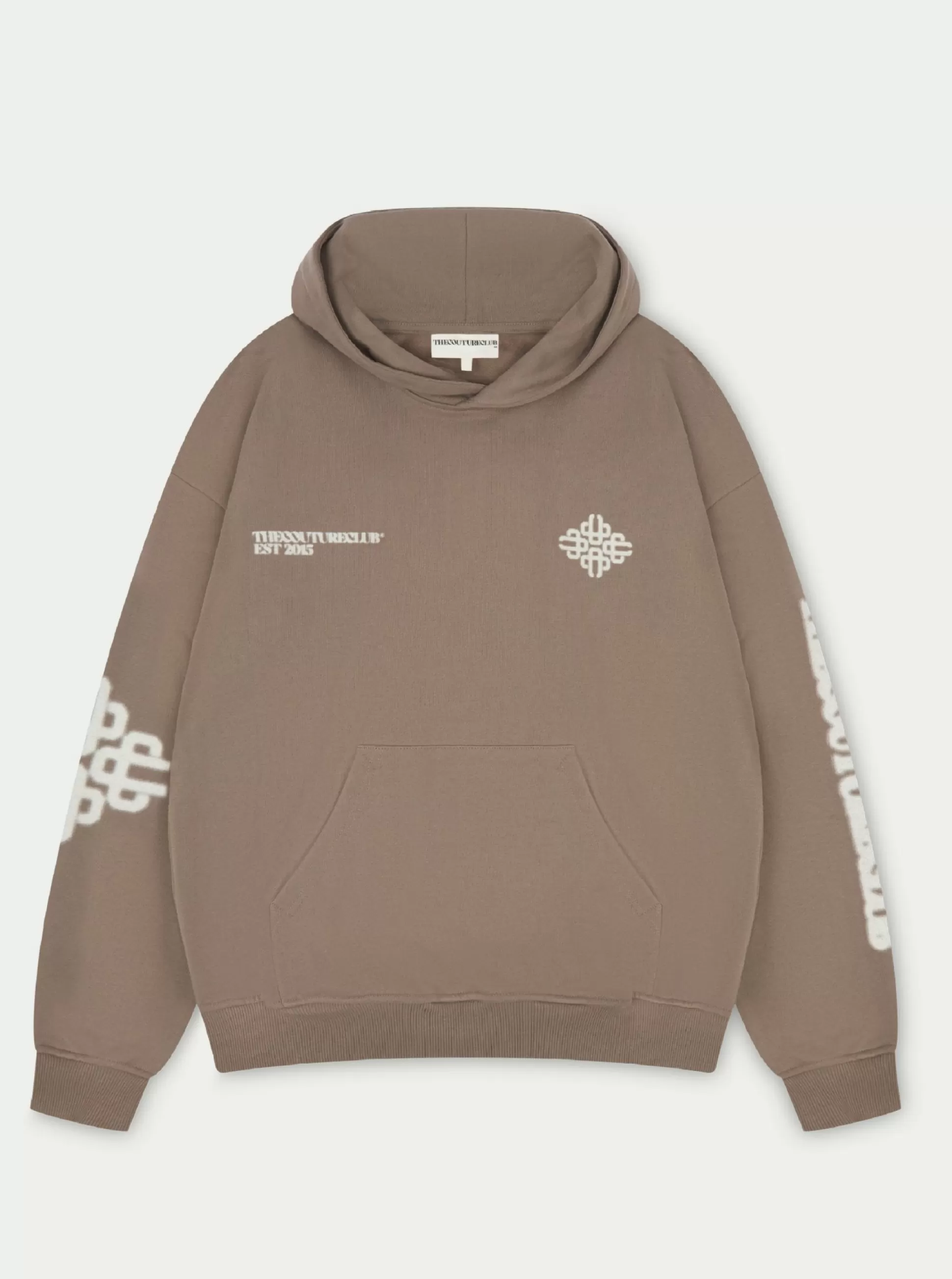 The Couture Club Blurred Emblem Graphic Hoodie