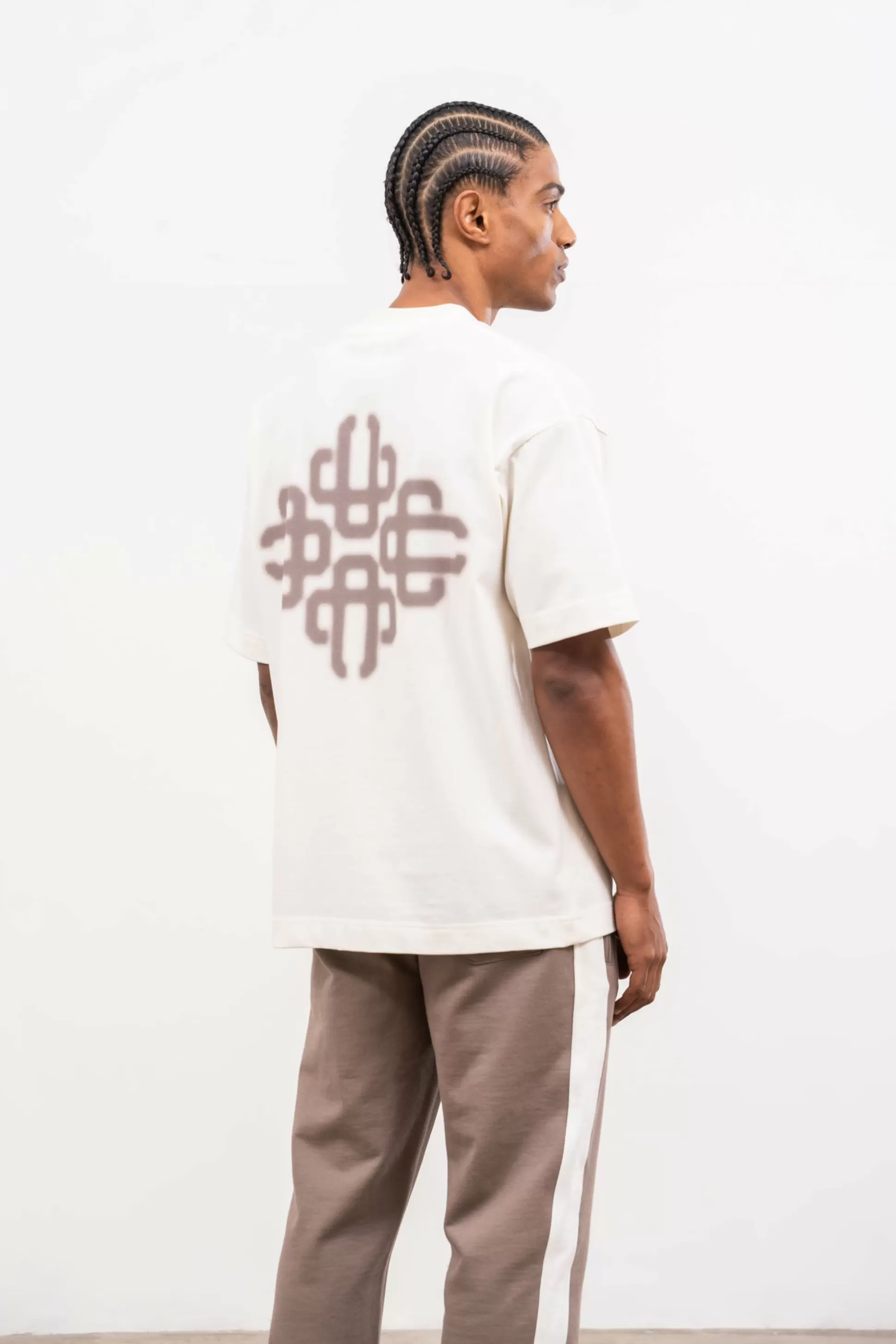 The Couture Club Blurred Graphic Emblem T-Shirt