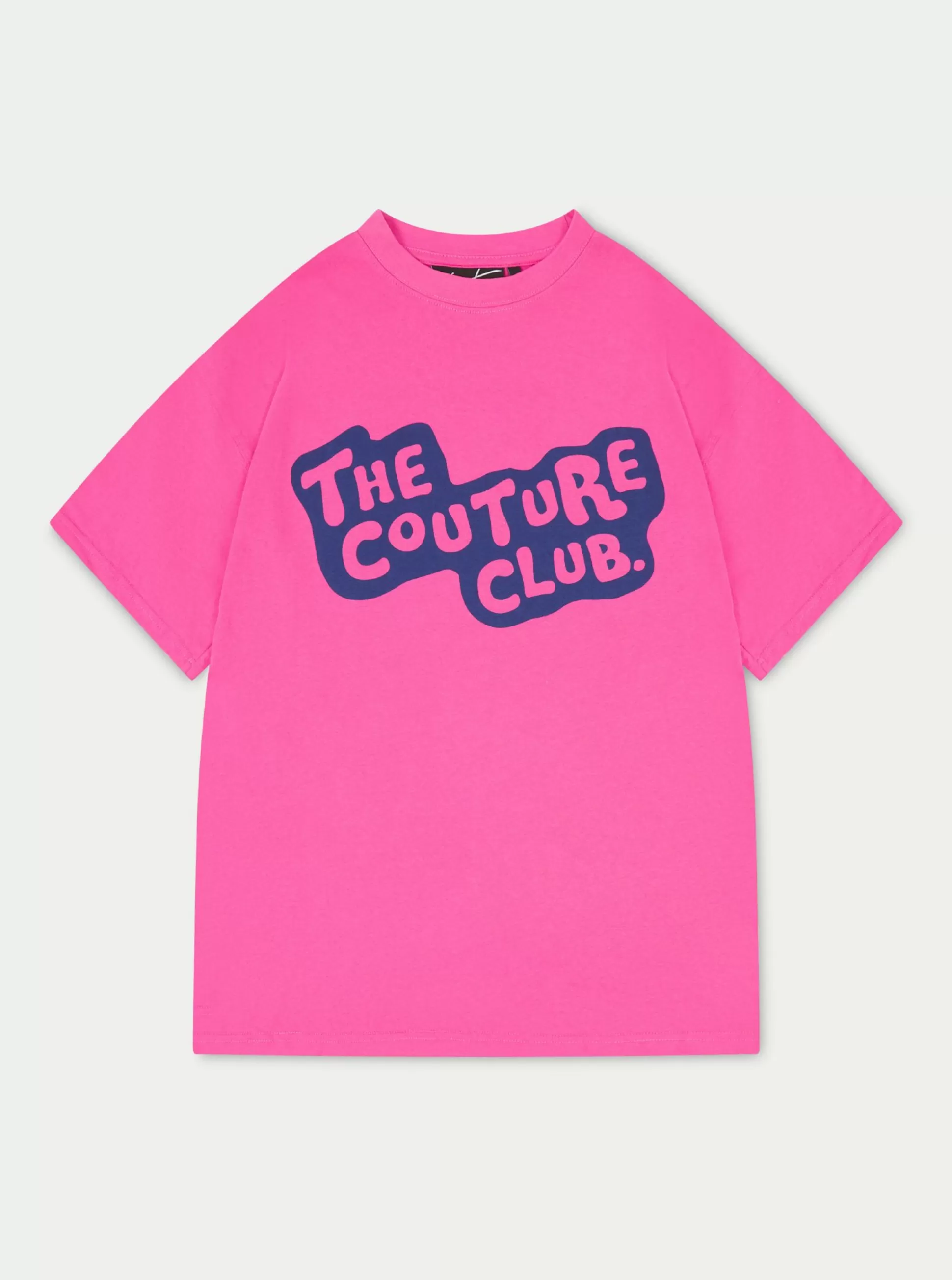 The Couture Club Bubble Logo Oversized T-Shirt