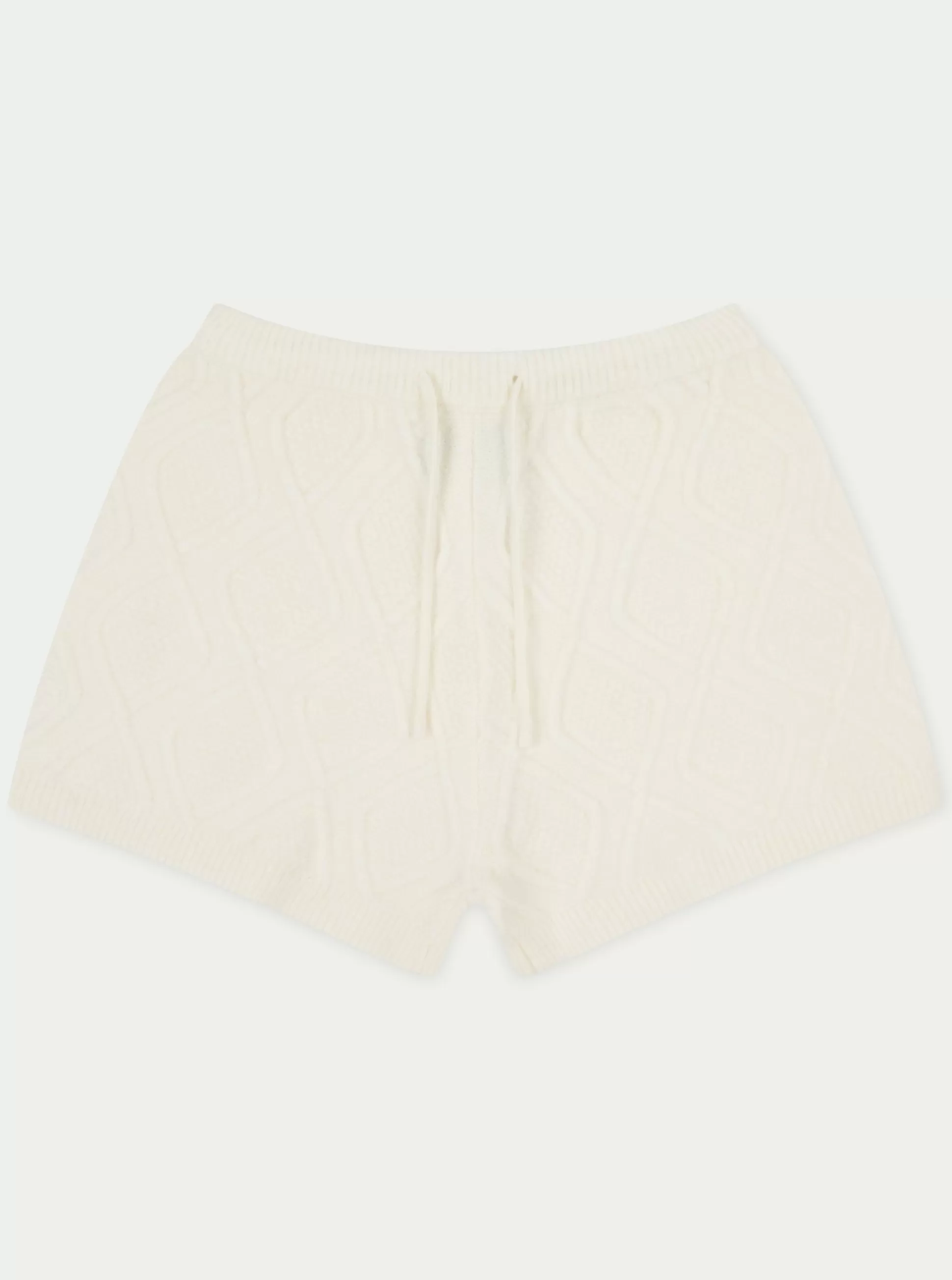 The Couture Club Cable Knitted Shorts