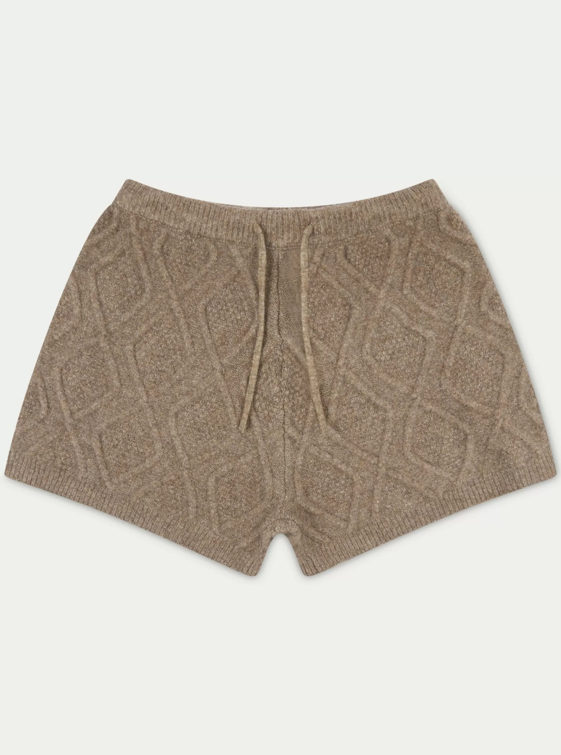 The Couture Club Cable Knitted Shorts