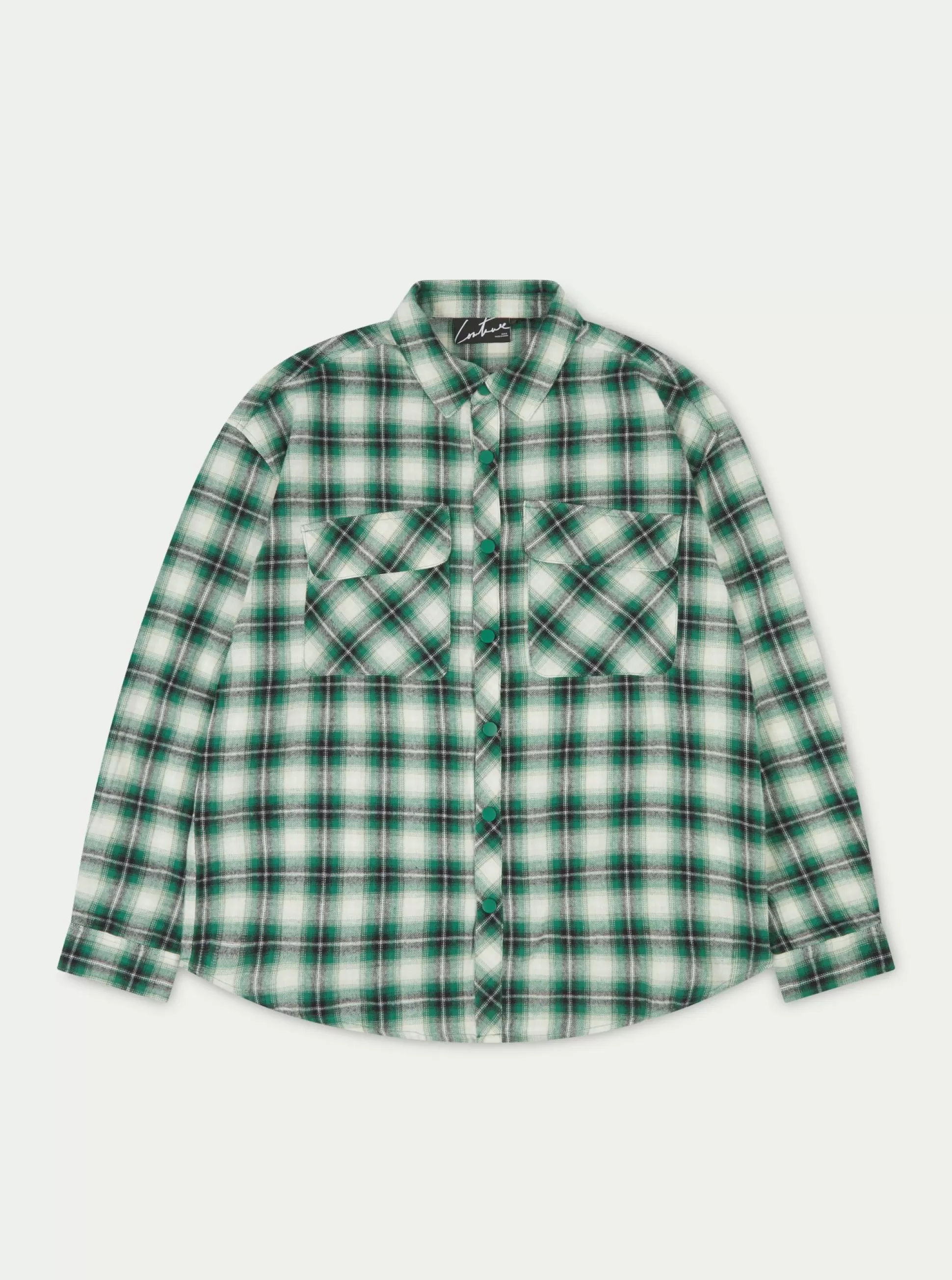 The Couture Club Copyright Check Relaxed Shirt