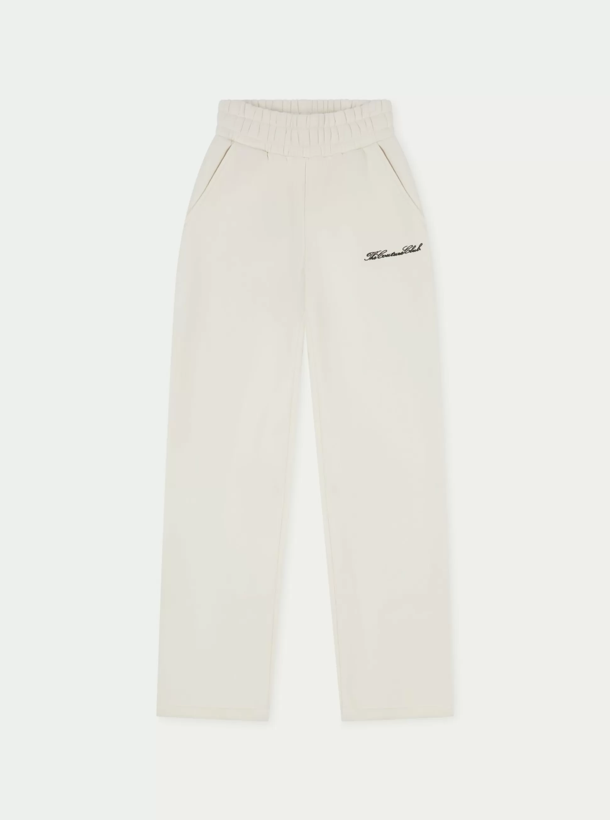 The Couture Club Couture Script Straight Leg Joggers