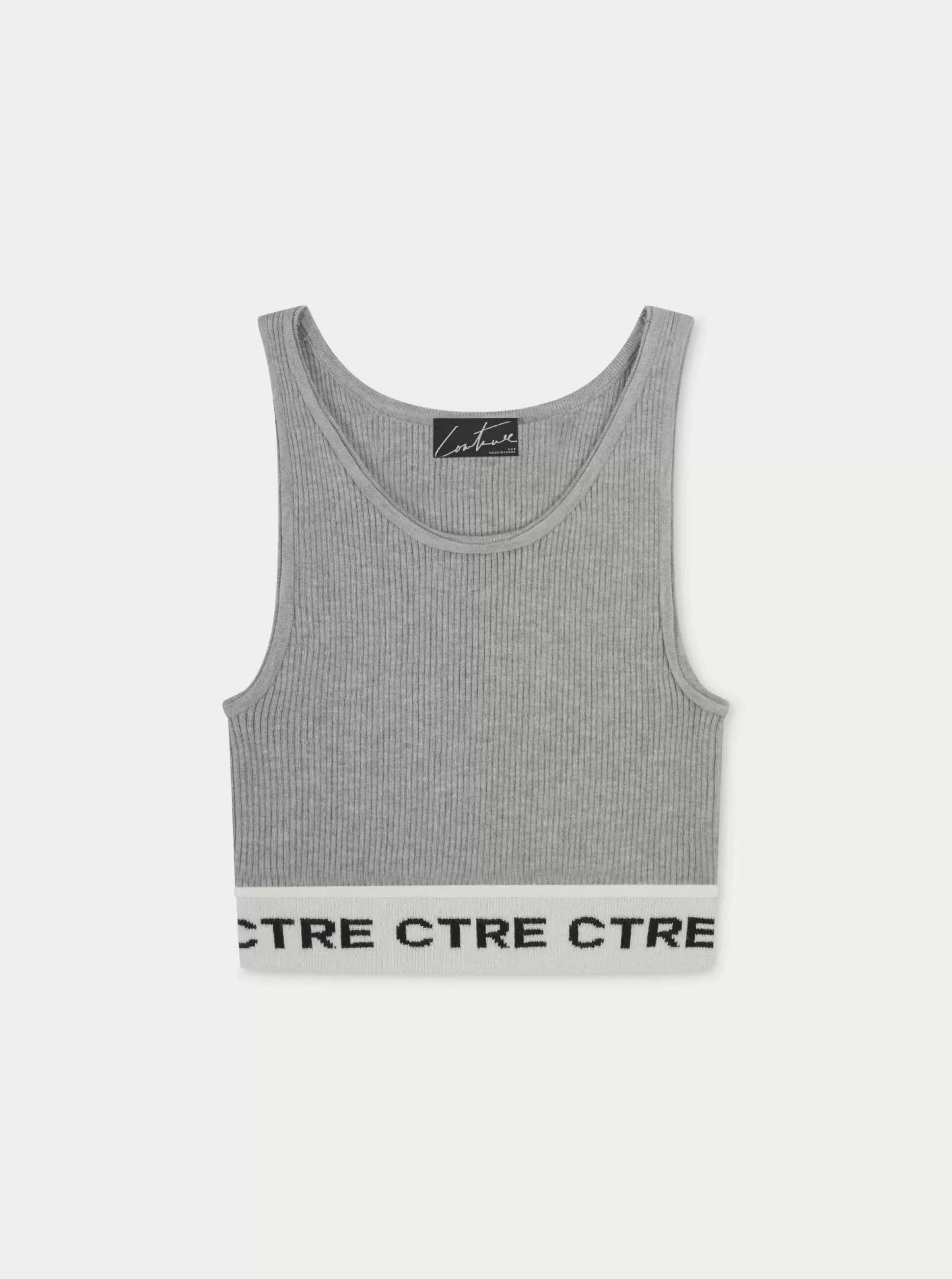 The Couture Club Ctre Knitted Vest Top