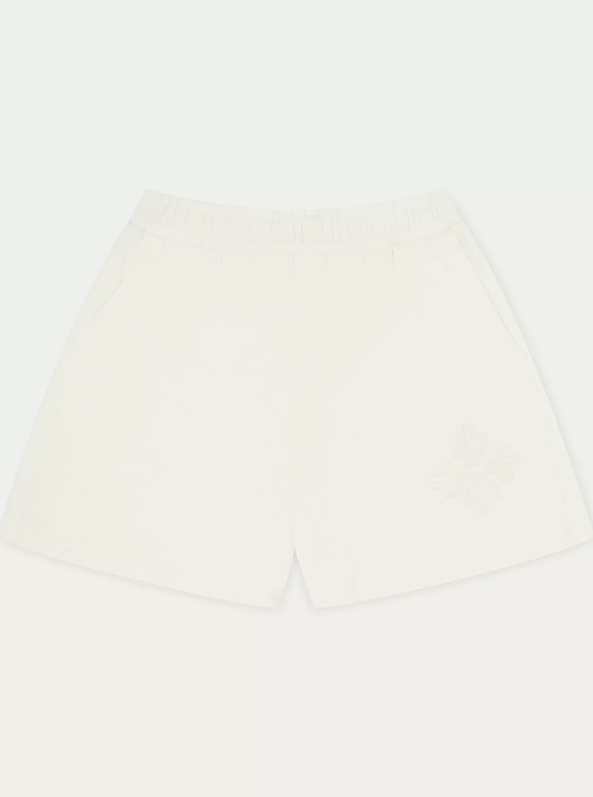 The Couture Club Emblem Embossed Shorts