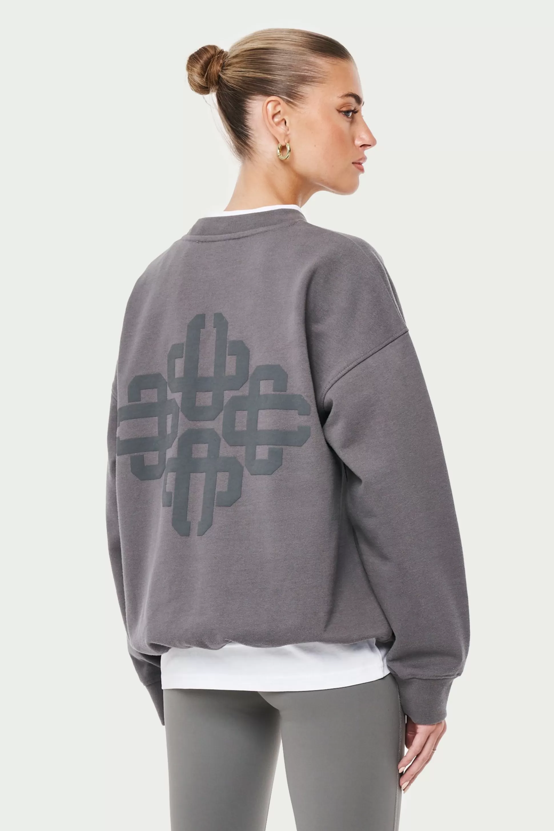 The Couture Club Emblem Oversized Sweatshirt