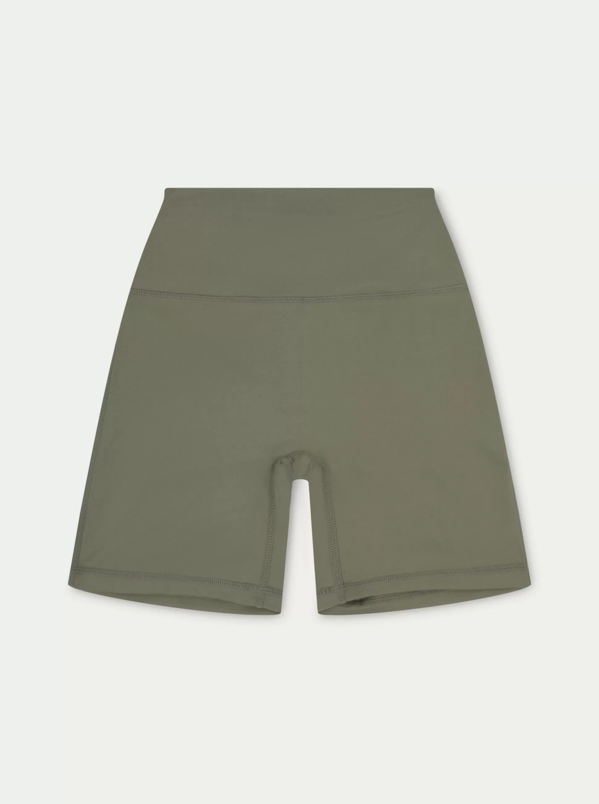 The Couture Club Emblem Sculpting Cycling Short- Khaki