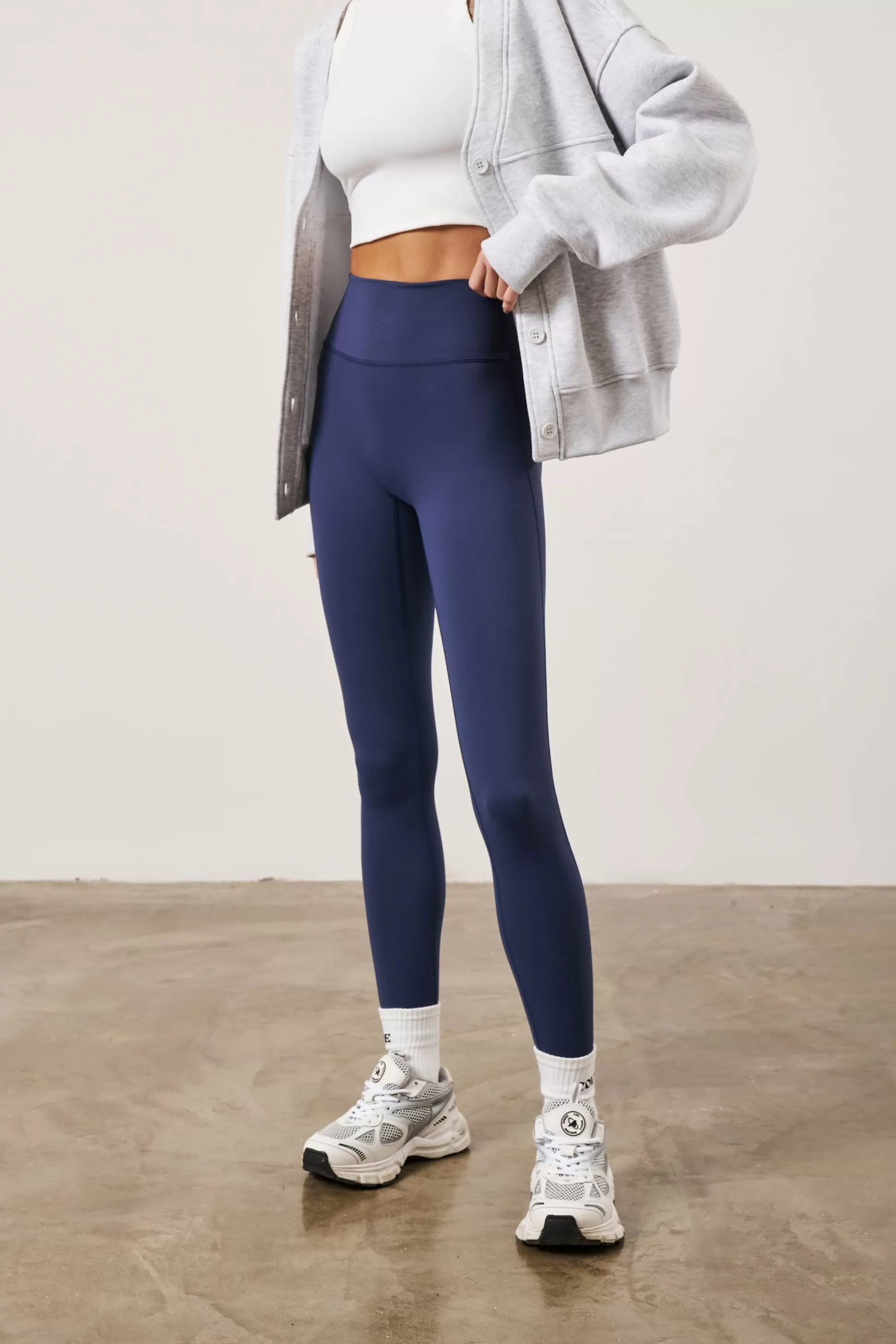 The Couture Club Emblem Sculpting Stretch Leggings