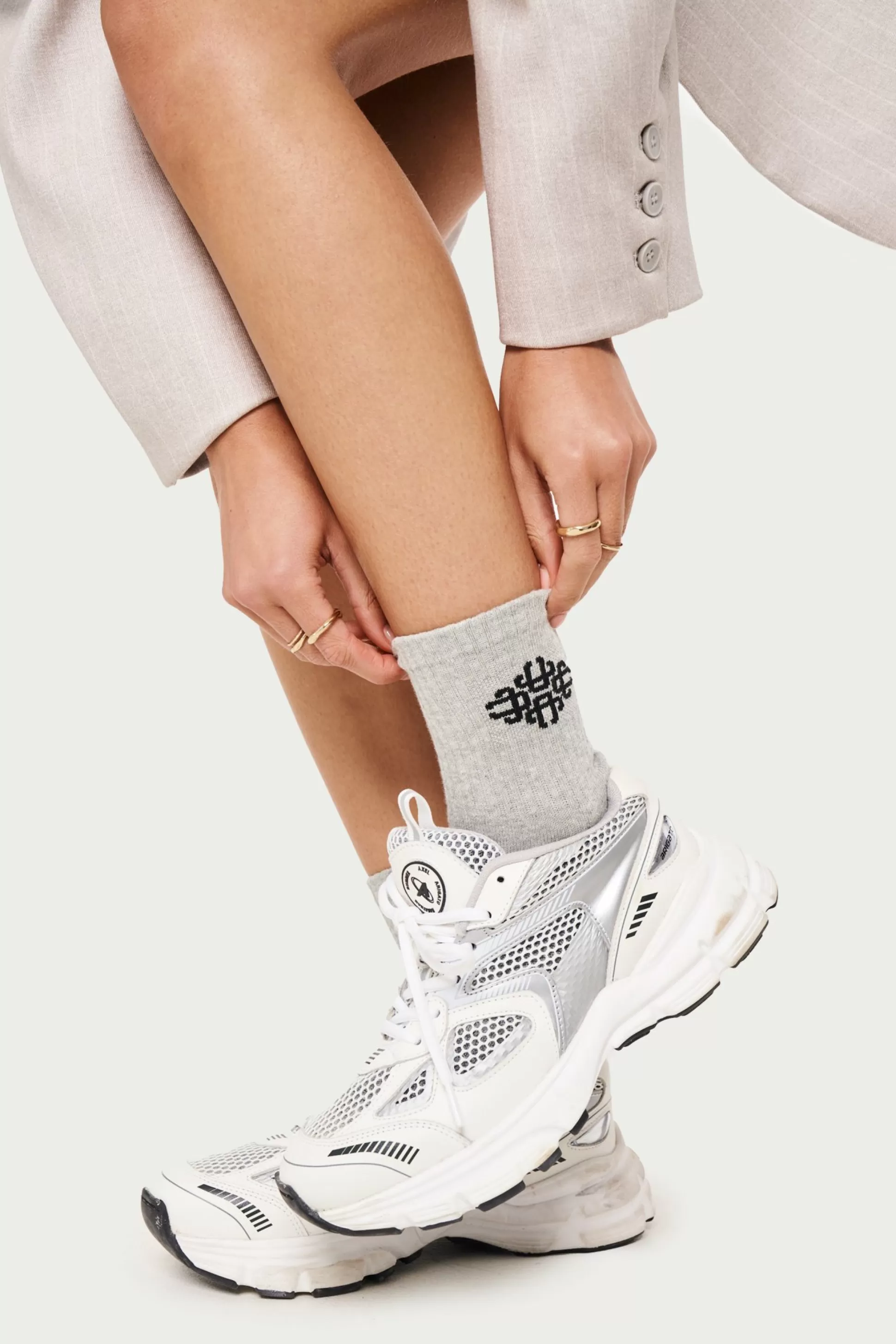 The Couture Club Emblem Sport Sock