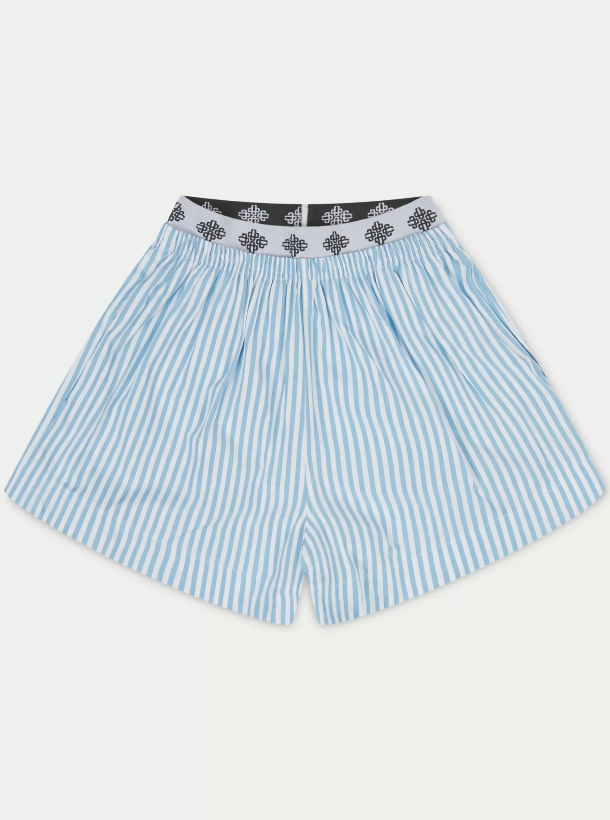 The Couture Club Emblem Stripe Shorts