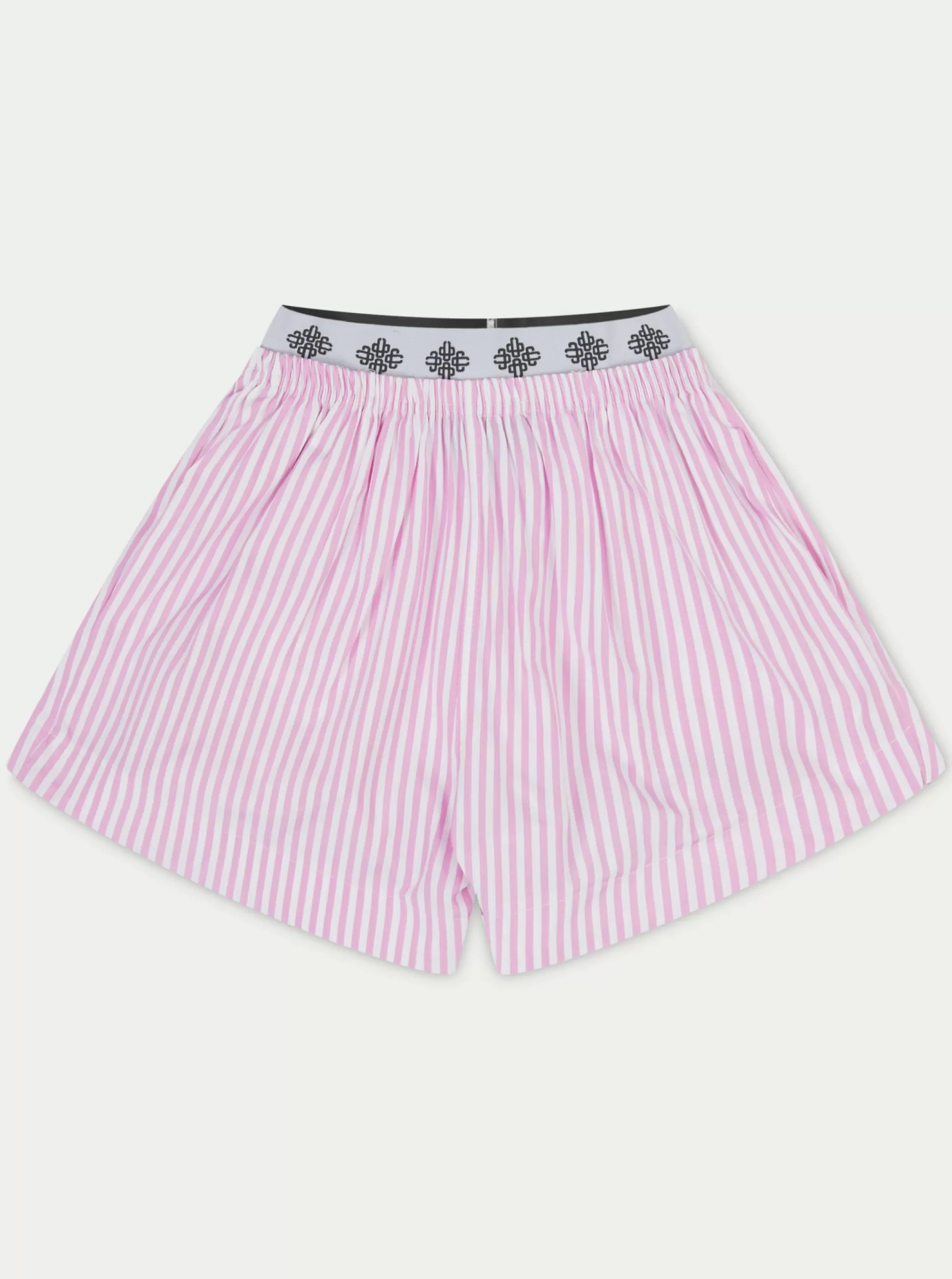 The Couture Club Emblem Stripe Shorts