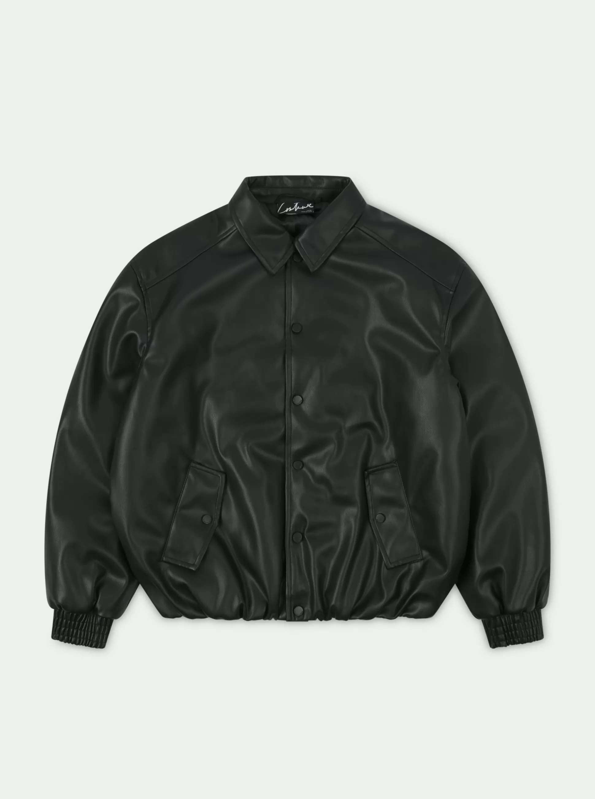 The Couture Club Faux Leather Bomber