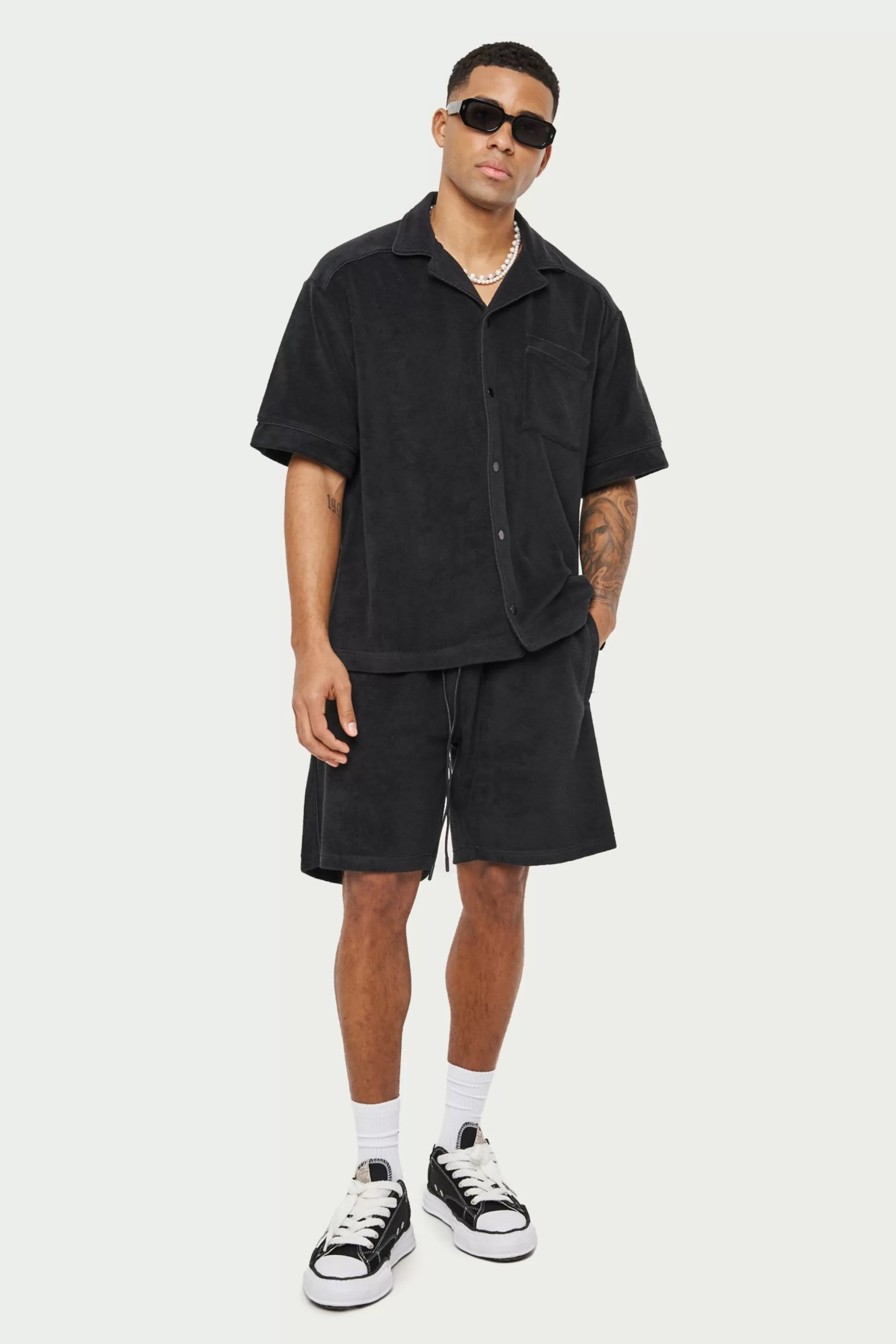 The Couture Club Heavyweight Towelled Shorts