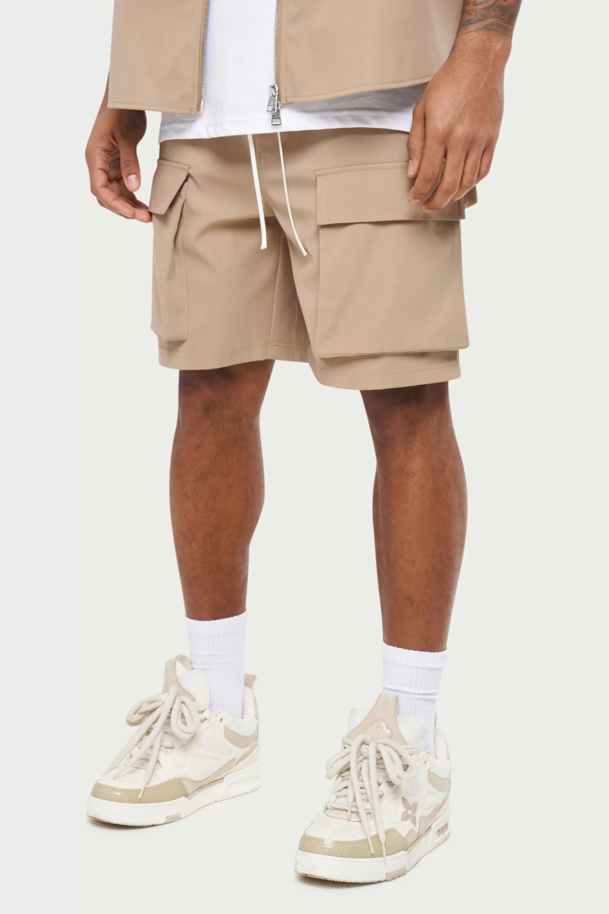 The Couture Club Heavyweight Zip Cargo Shorts