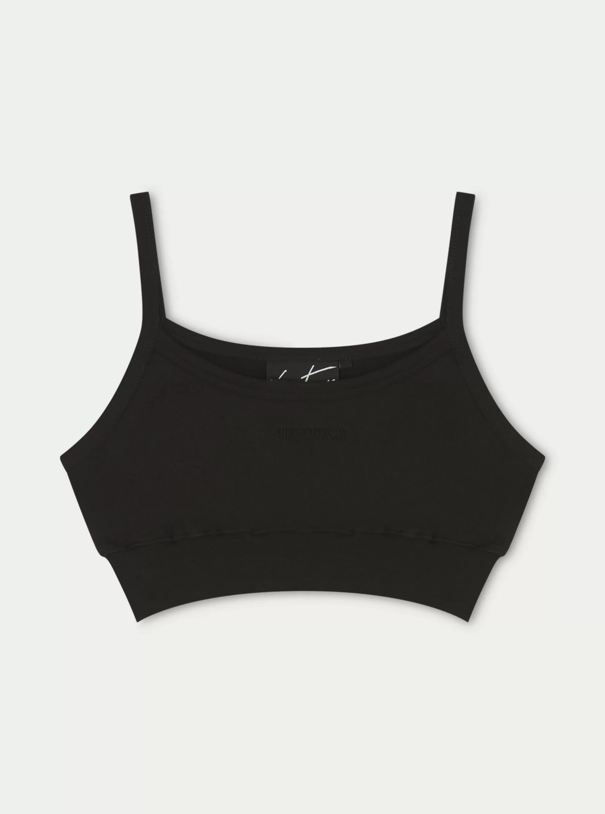 The Couture Club Jersey Logo Crop Top