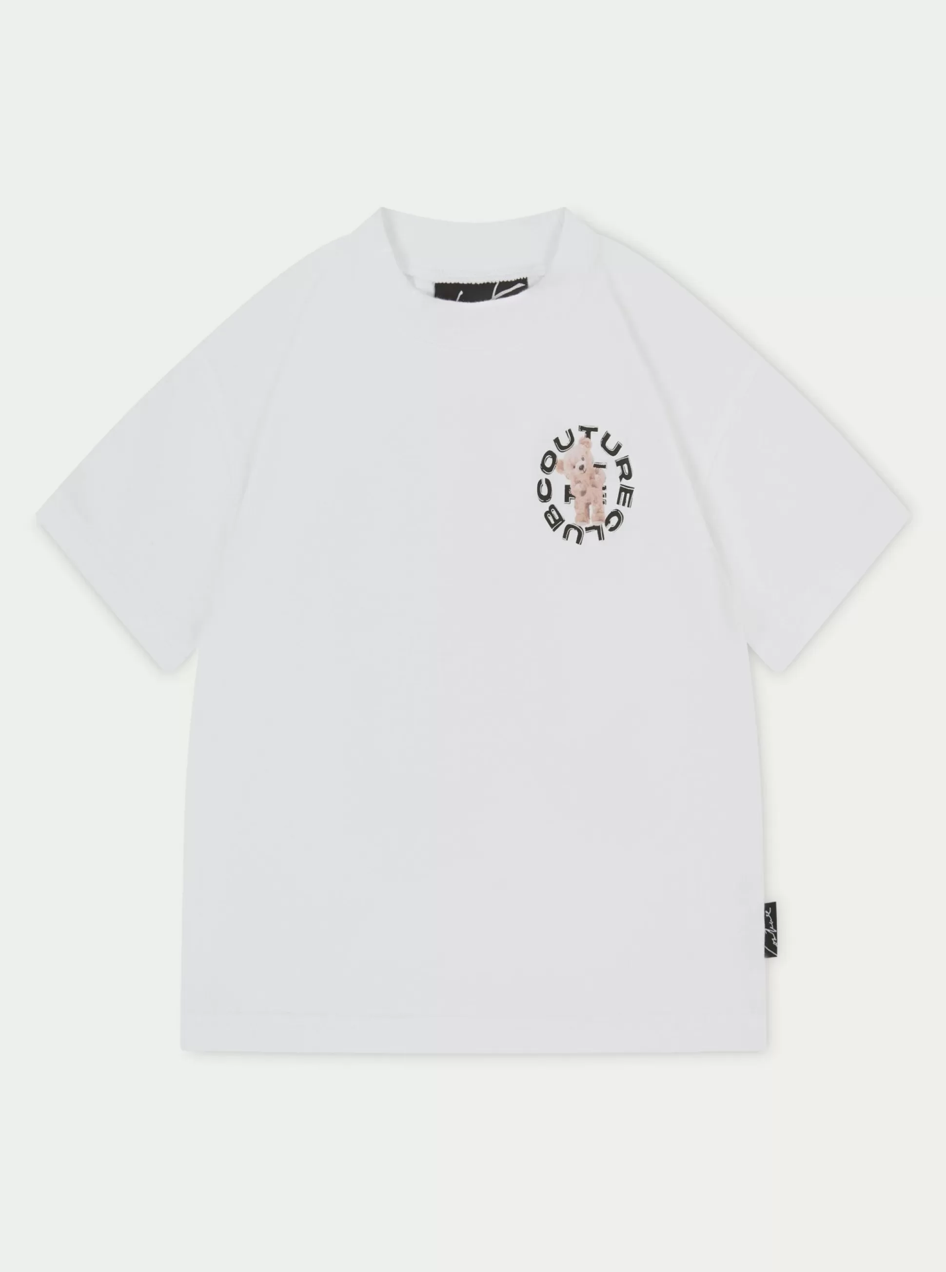 The Couture Club Kids Circle Graphic Teddy T-Shirt