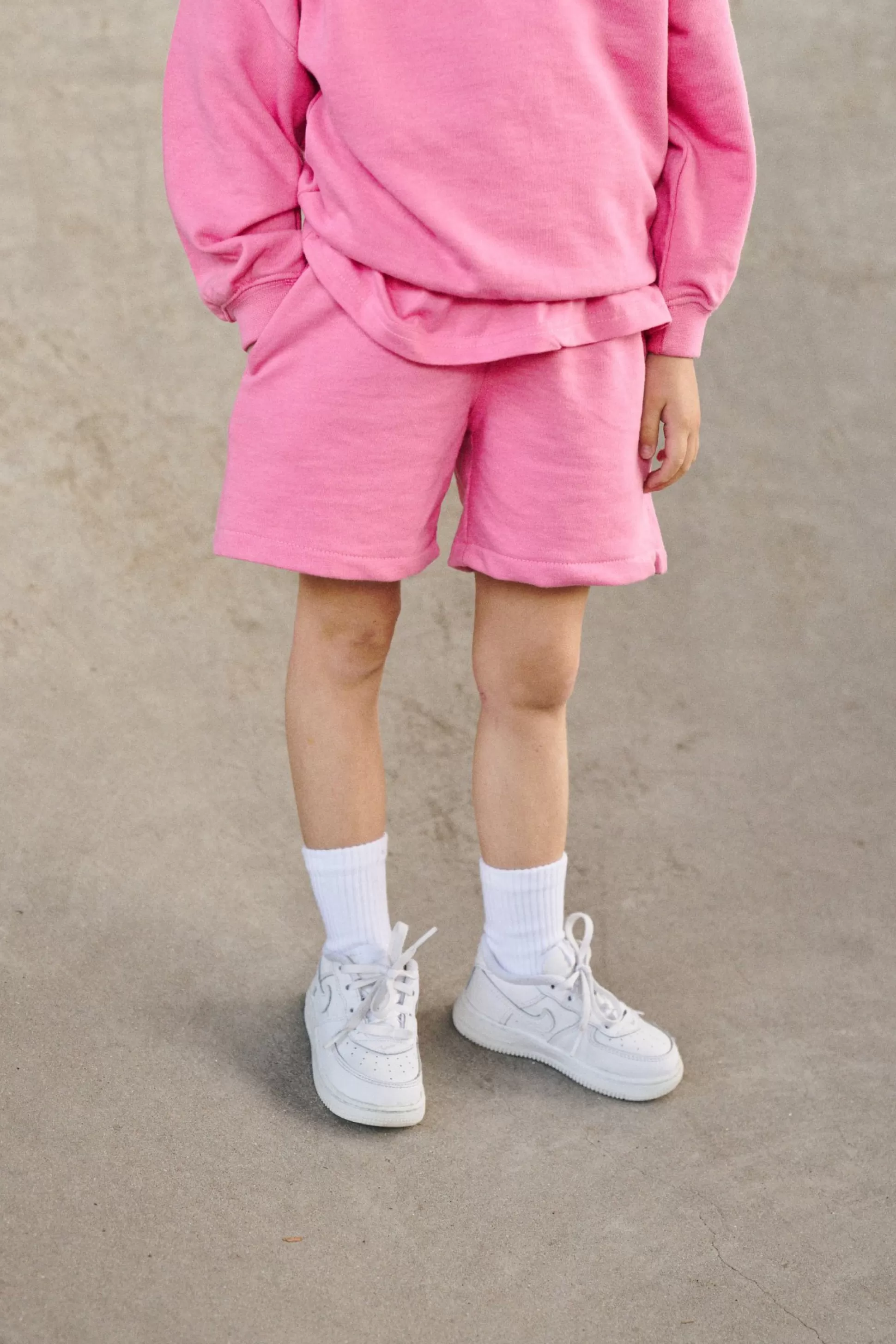 The Couture Club Kids Emblem Print Sweat Short