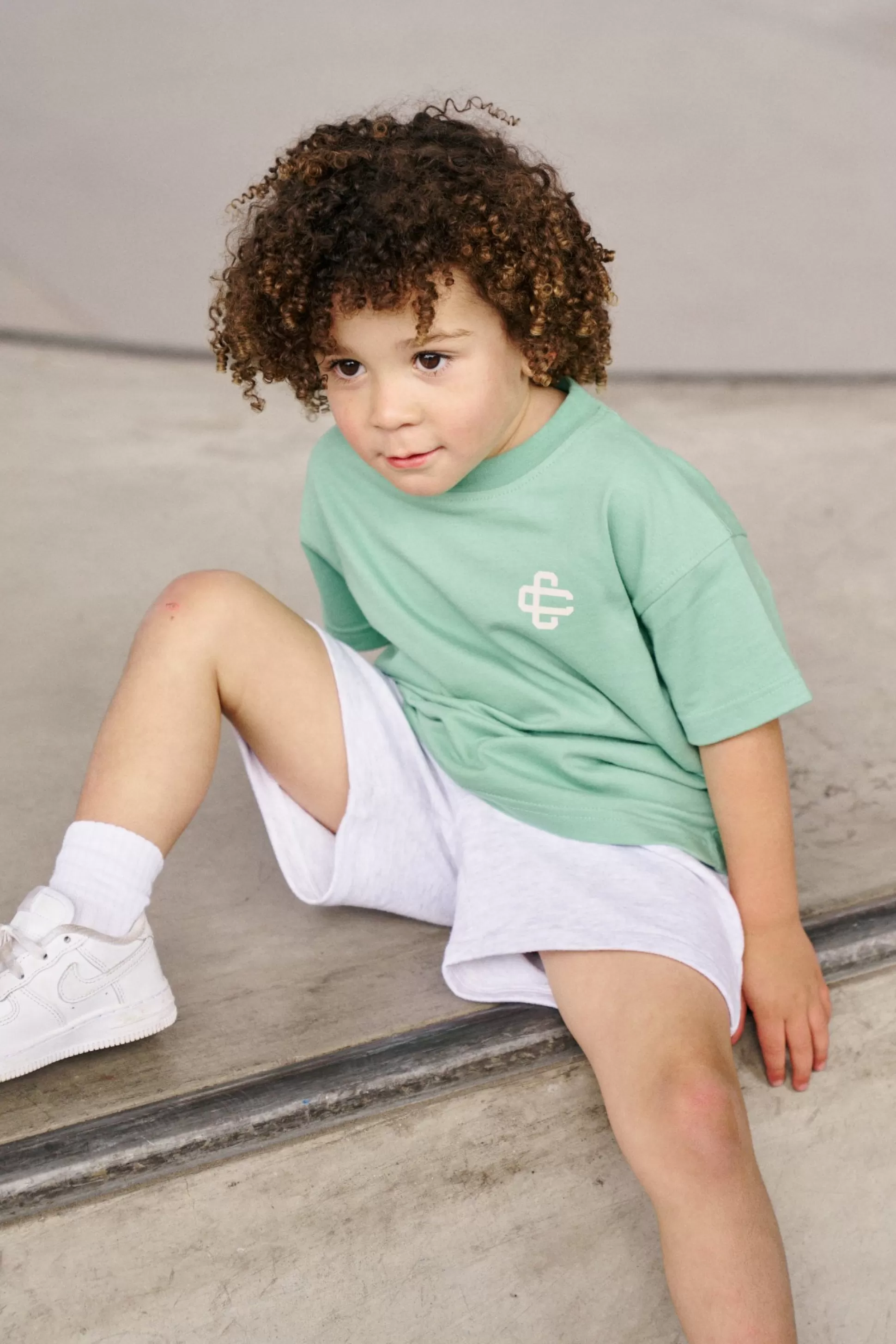 The Couture Club Kids Emblem Puff Print T-Shirt