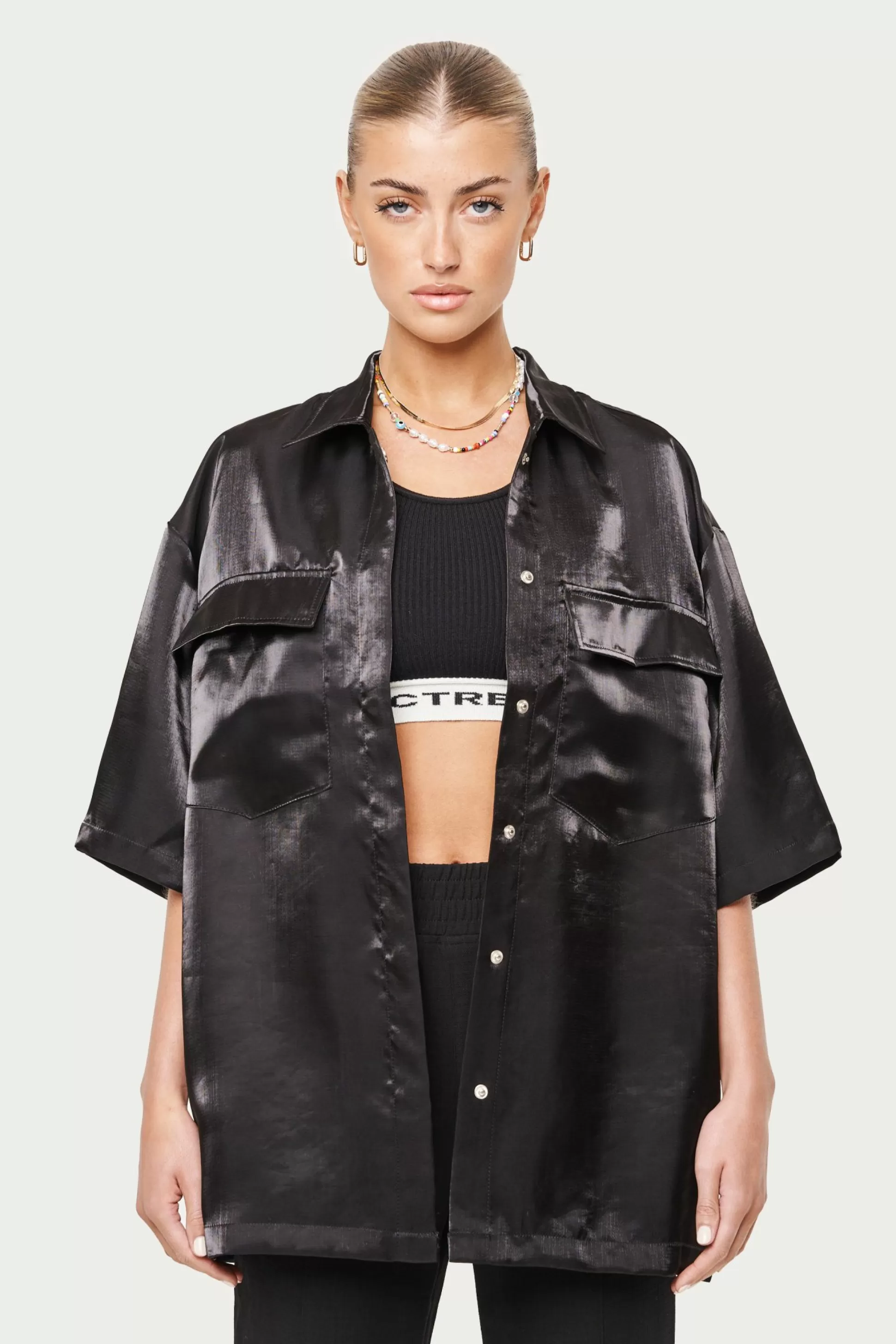 The Couture Club Love Always Organza Shirt