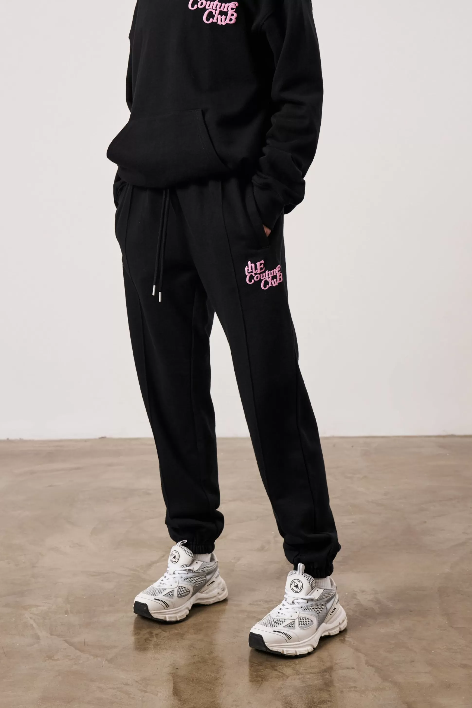 The Couture Club Multi Font Members Only Joggers