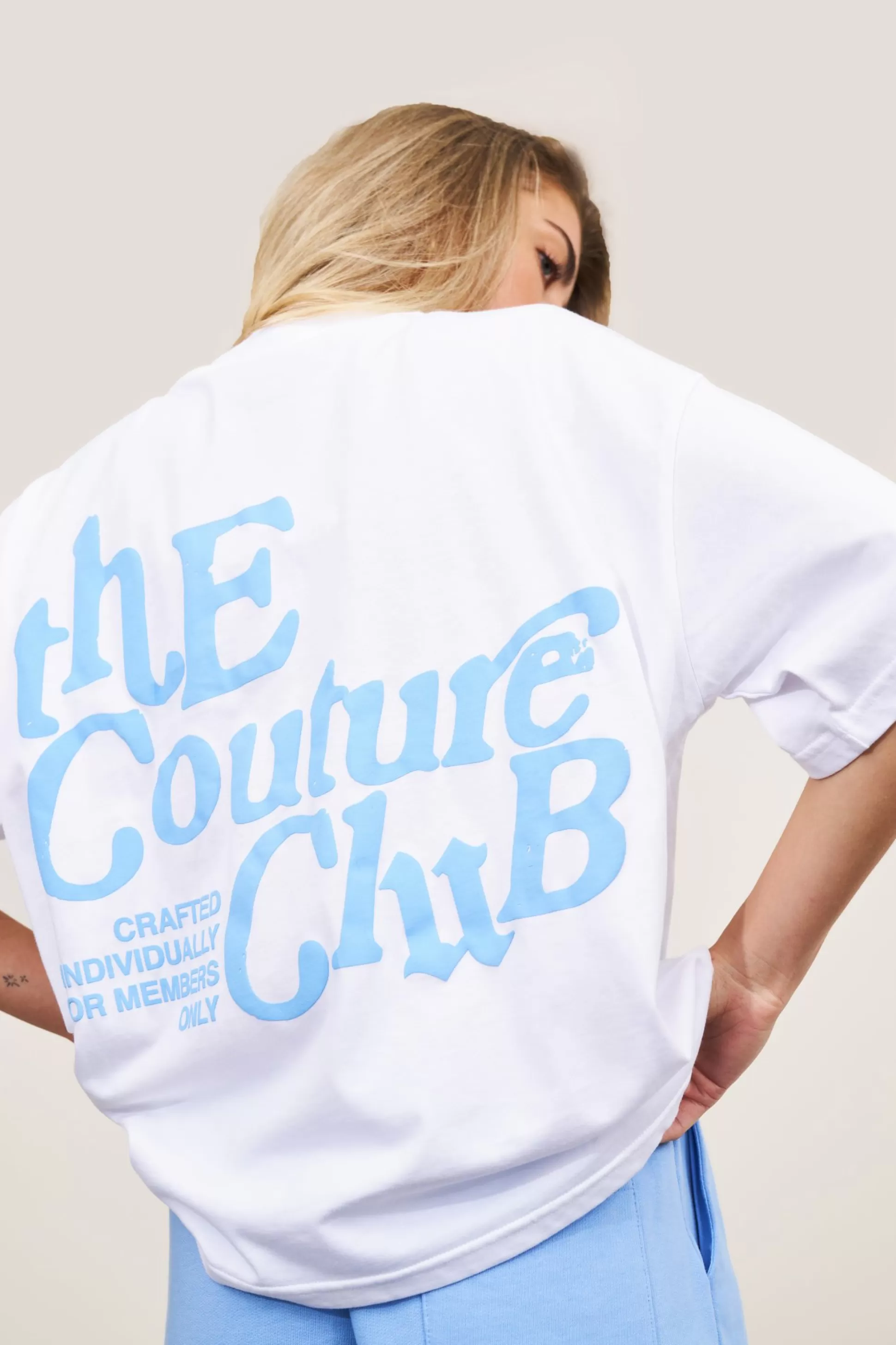 The Couture Club Multi Font Relaxed T-Shirt