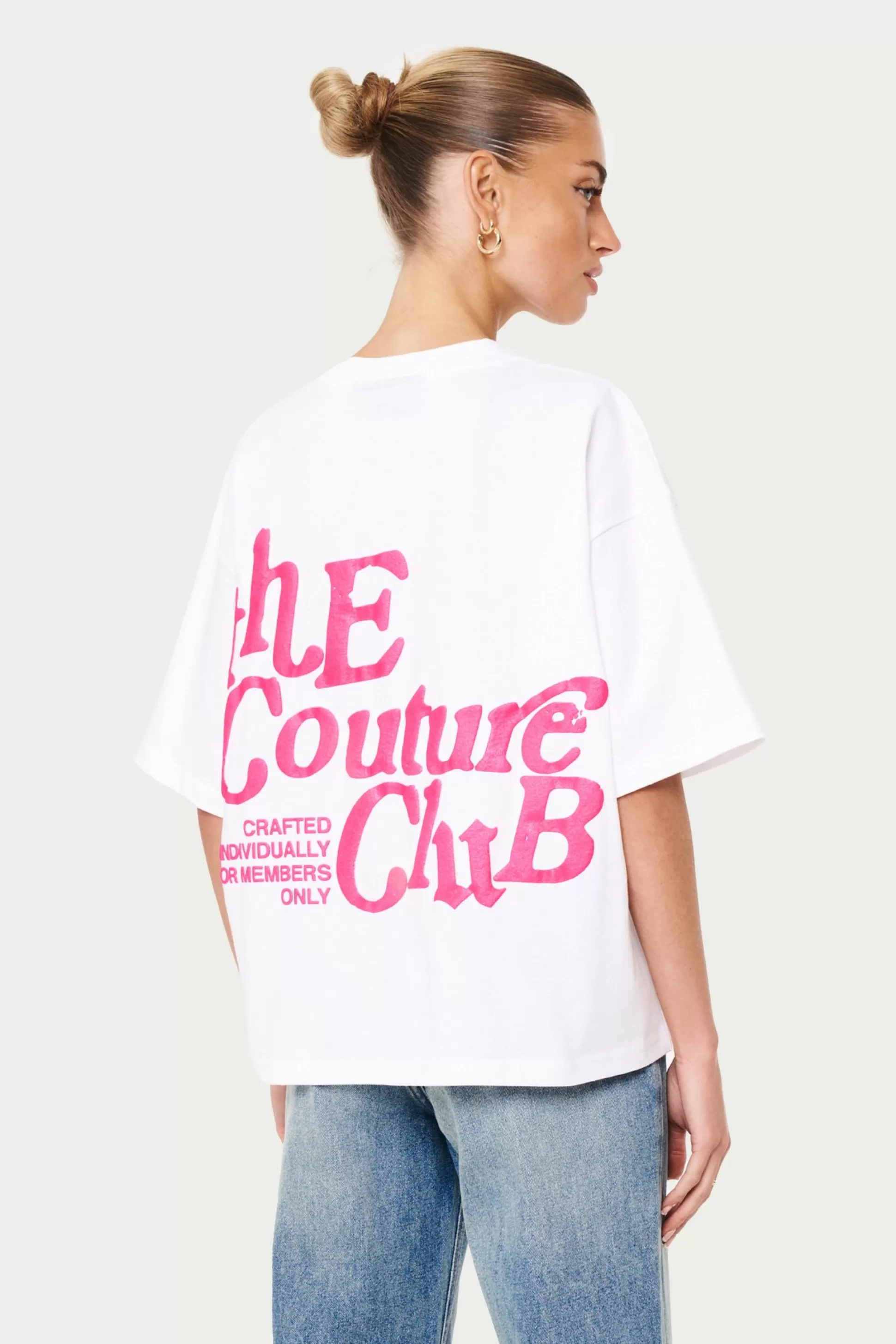 The Couture Club Multi Font Relaxed T-Shirt