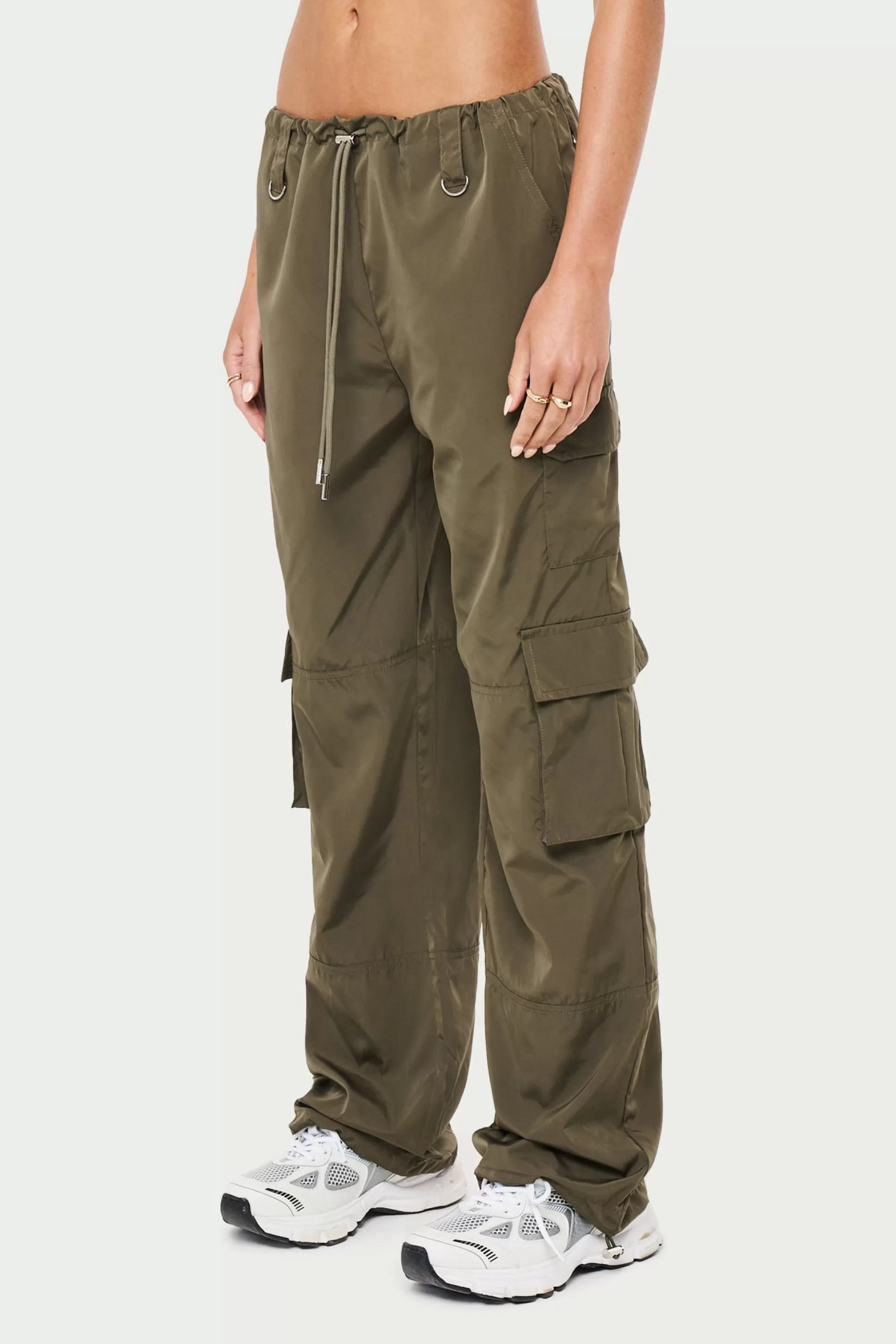 The Couture Club Multi Pocket Oversized Cargos