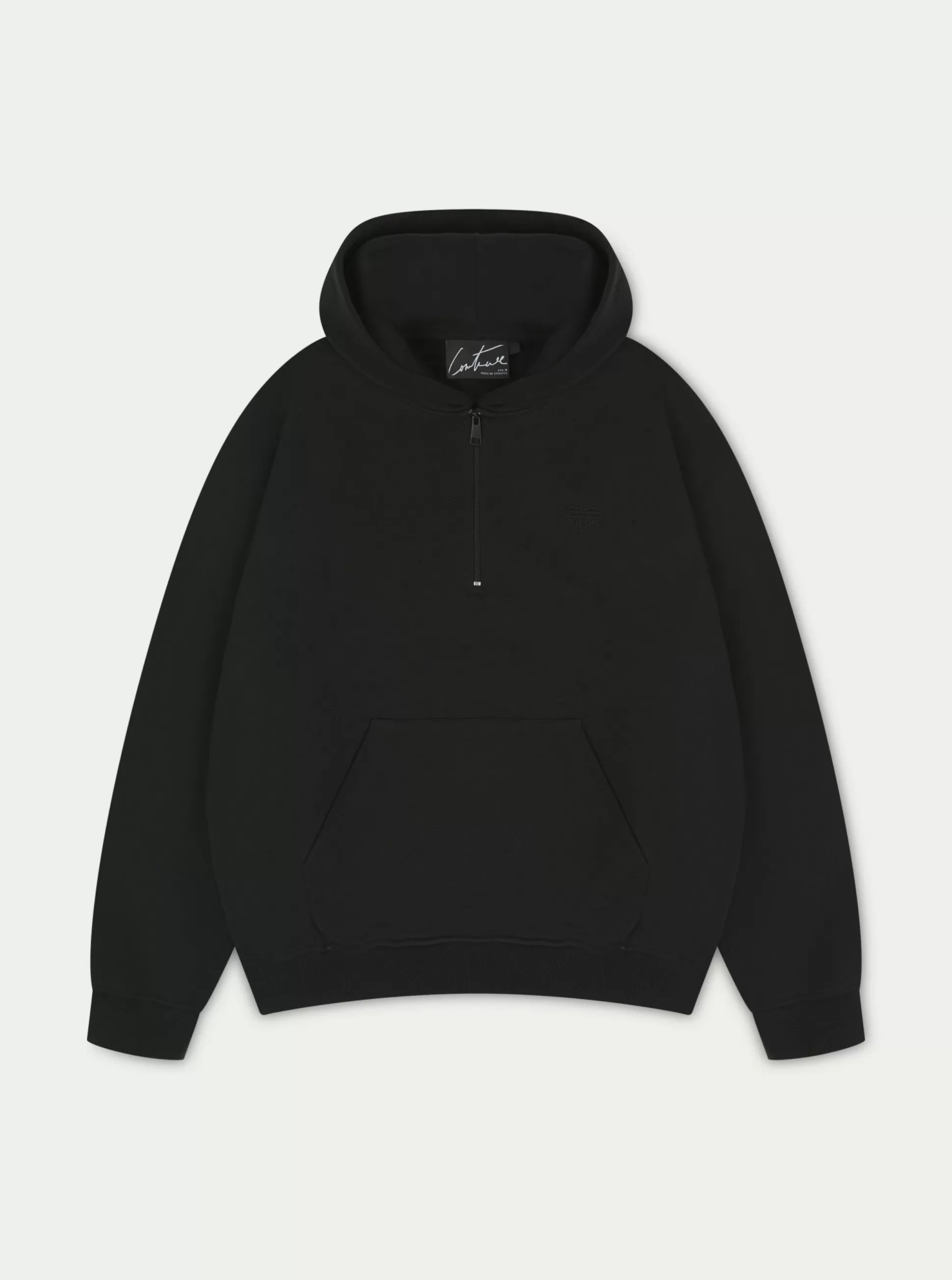 The Couture Club Outline Embroidered Emblem Hoodie