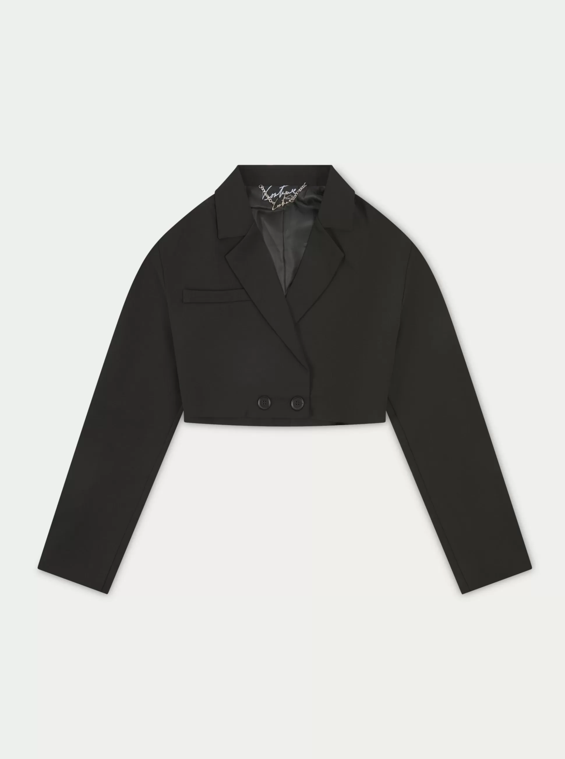 The Couture Club Oversized Cropped Blazer