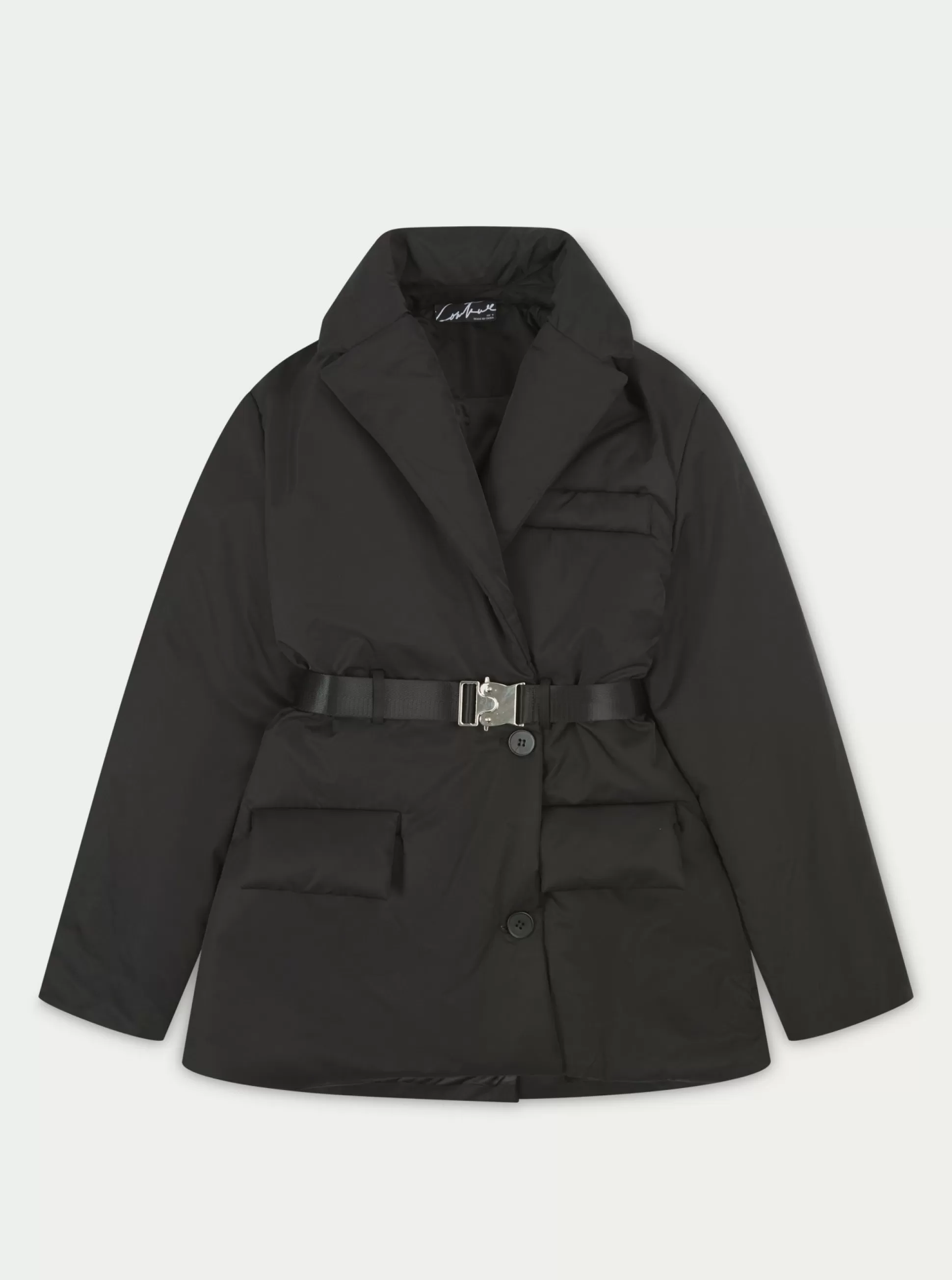 The Couture Club Padded Blazer Coat