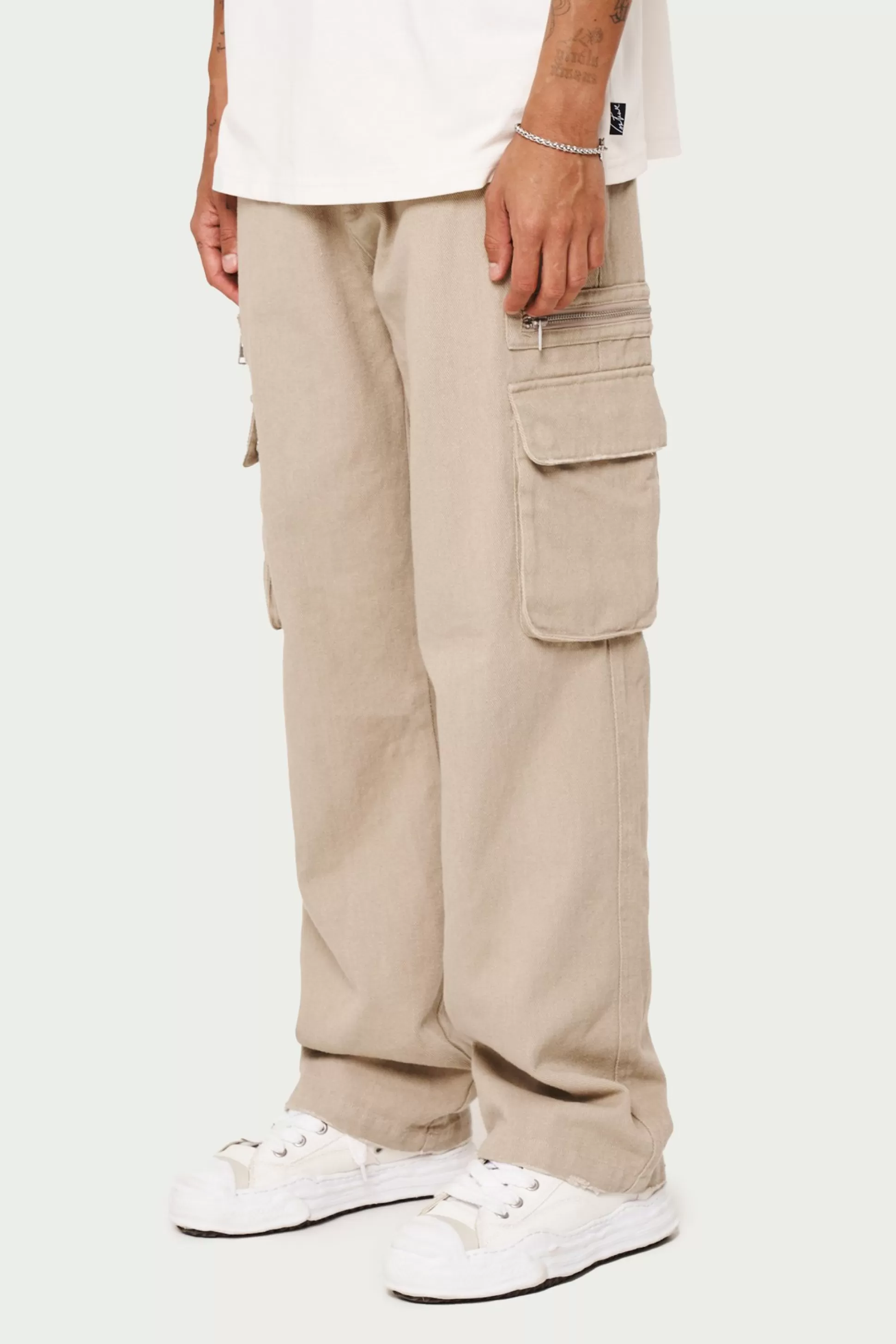 The Couture Club Patch Pocket Twill Cargos