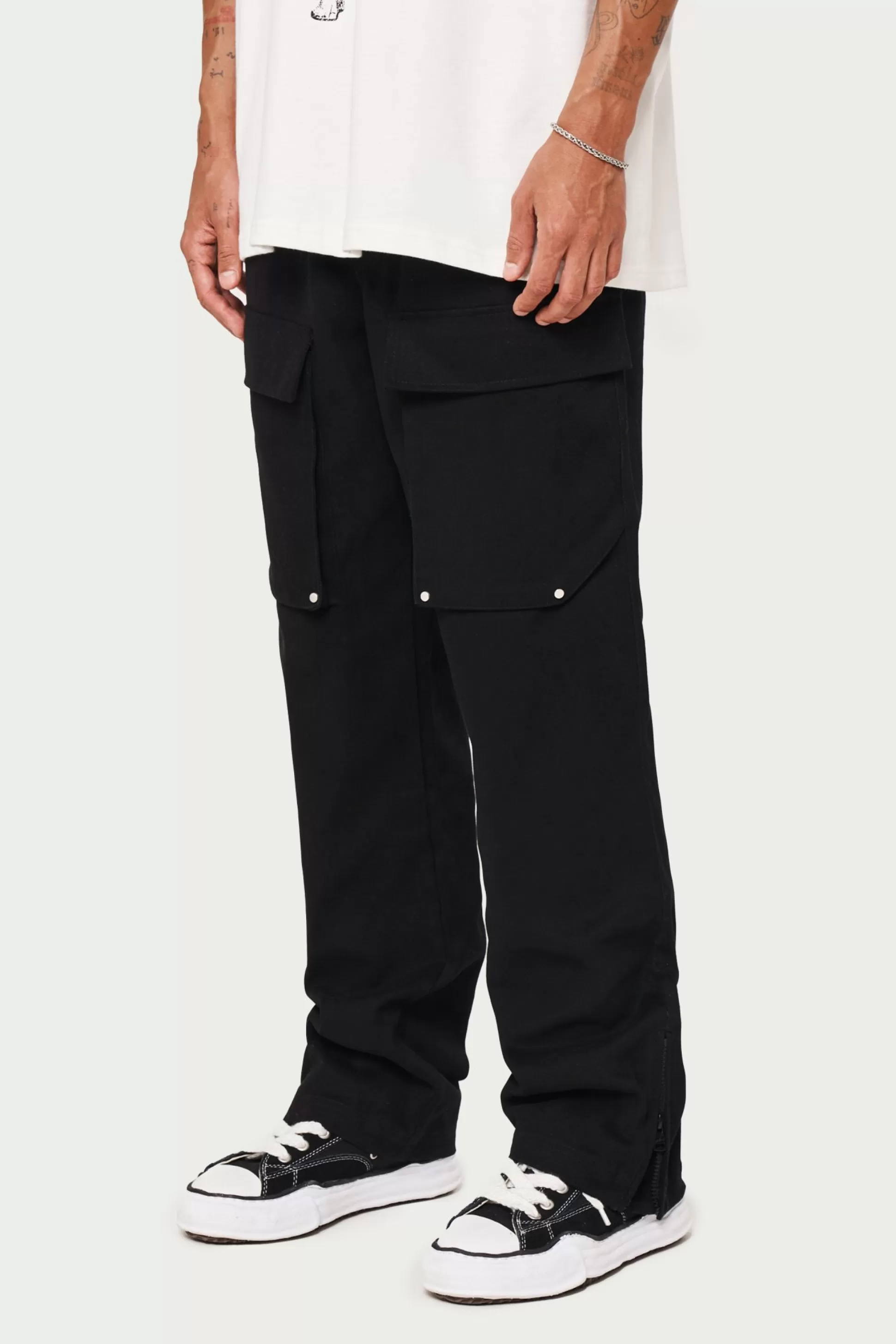 The Couture Club Peached Twill Straight Cargos