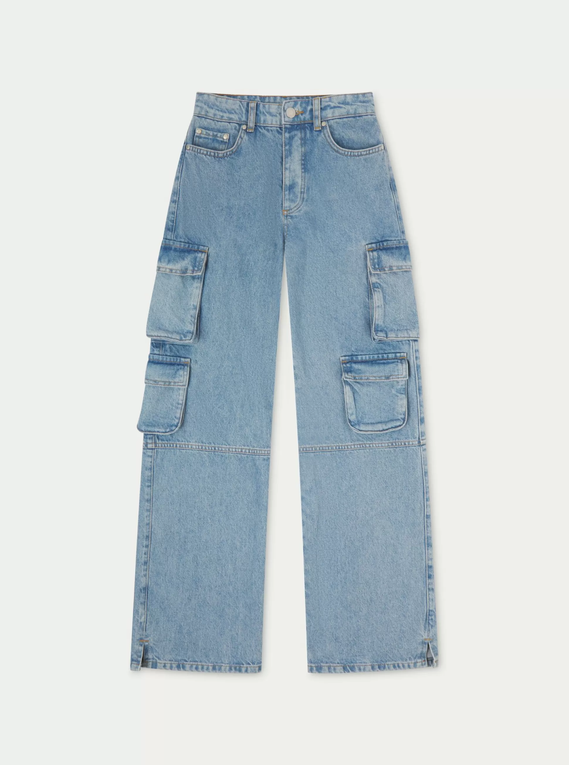 The Couture Club Relaxed Cargo Jeans