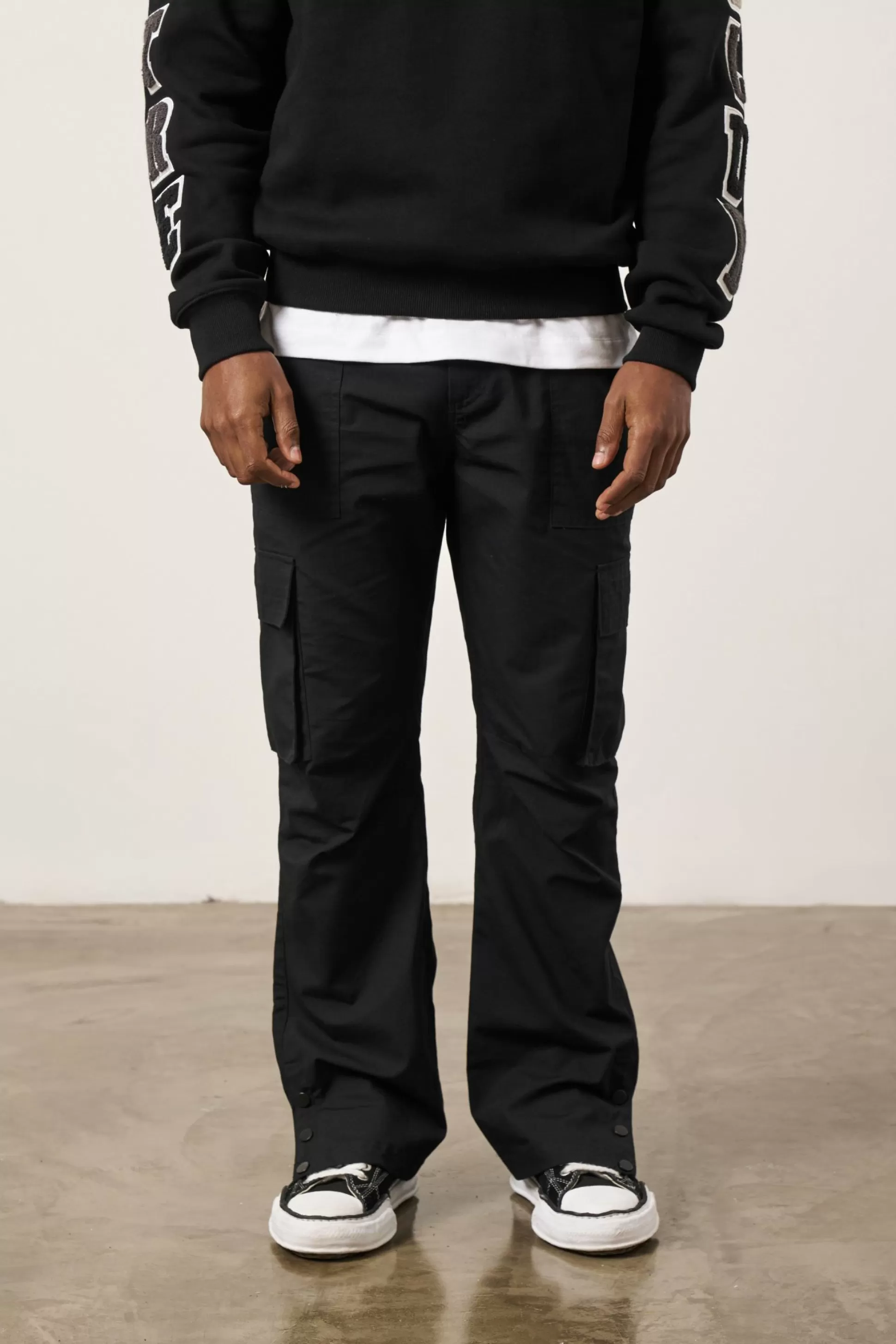 The Couture Club Ripstop Relaxed Cargo Trousers