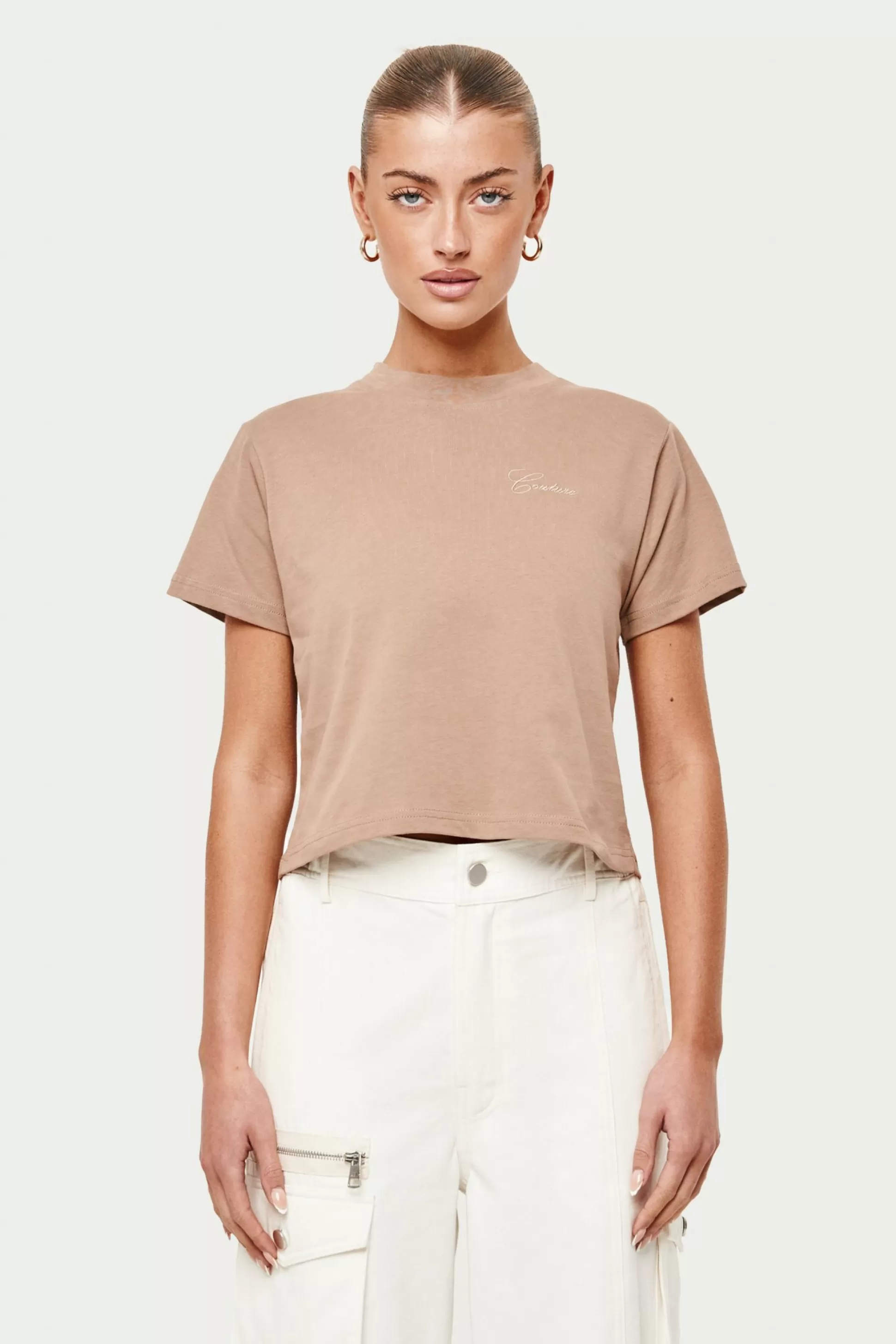 The Couture Club Script Vintage Cropped T-Shirt