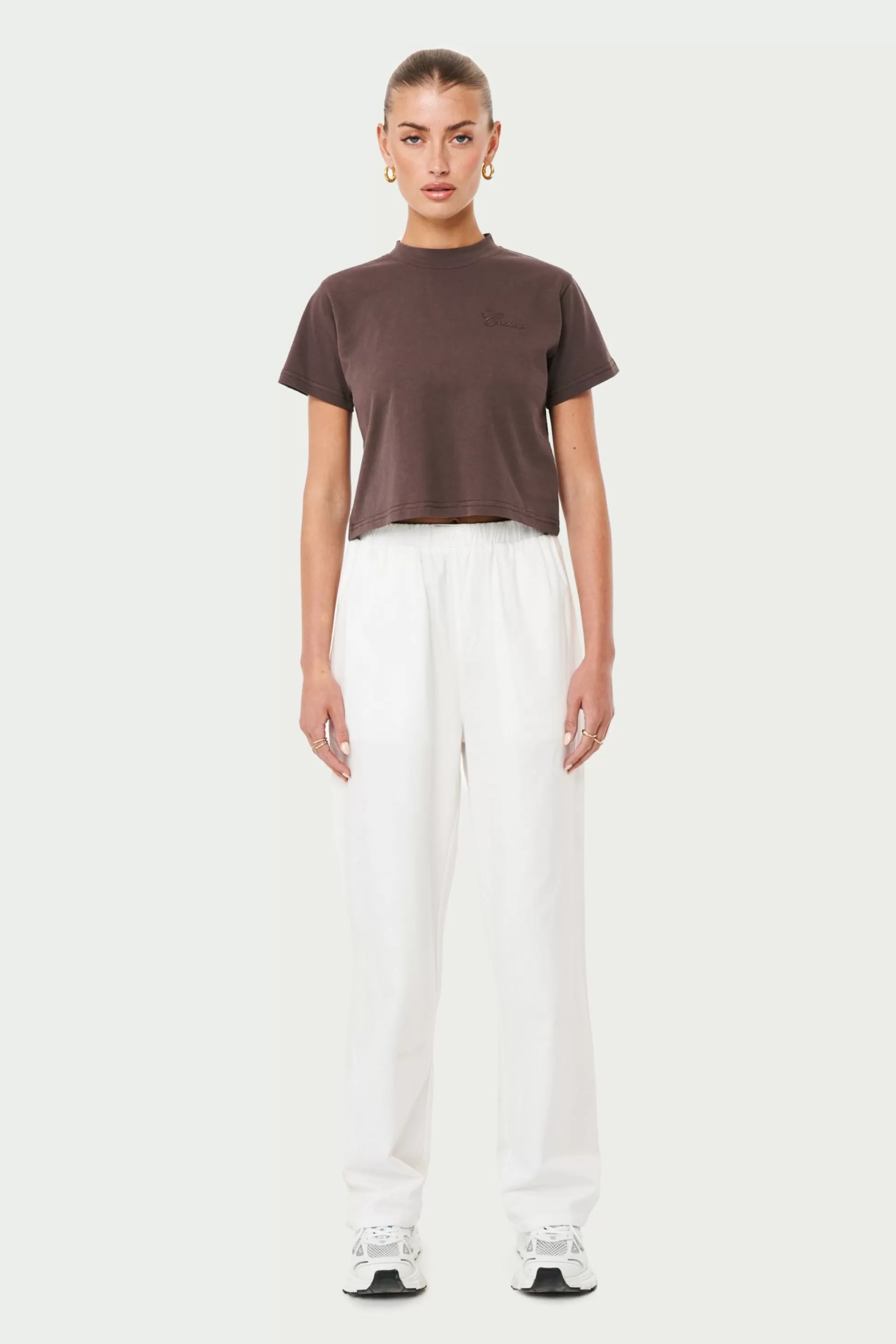 The Couture Club Script Vintage Cropped T-Shirt