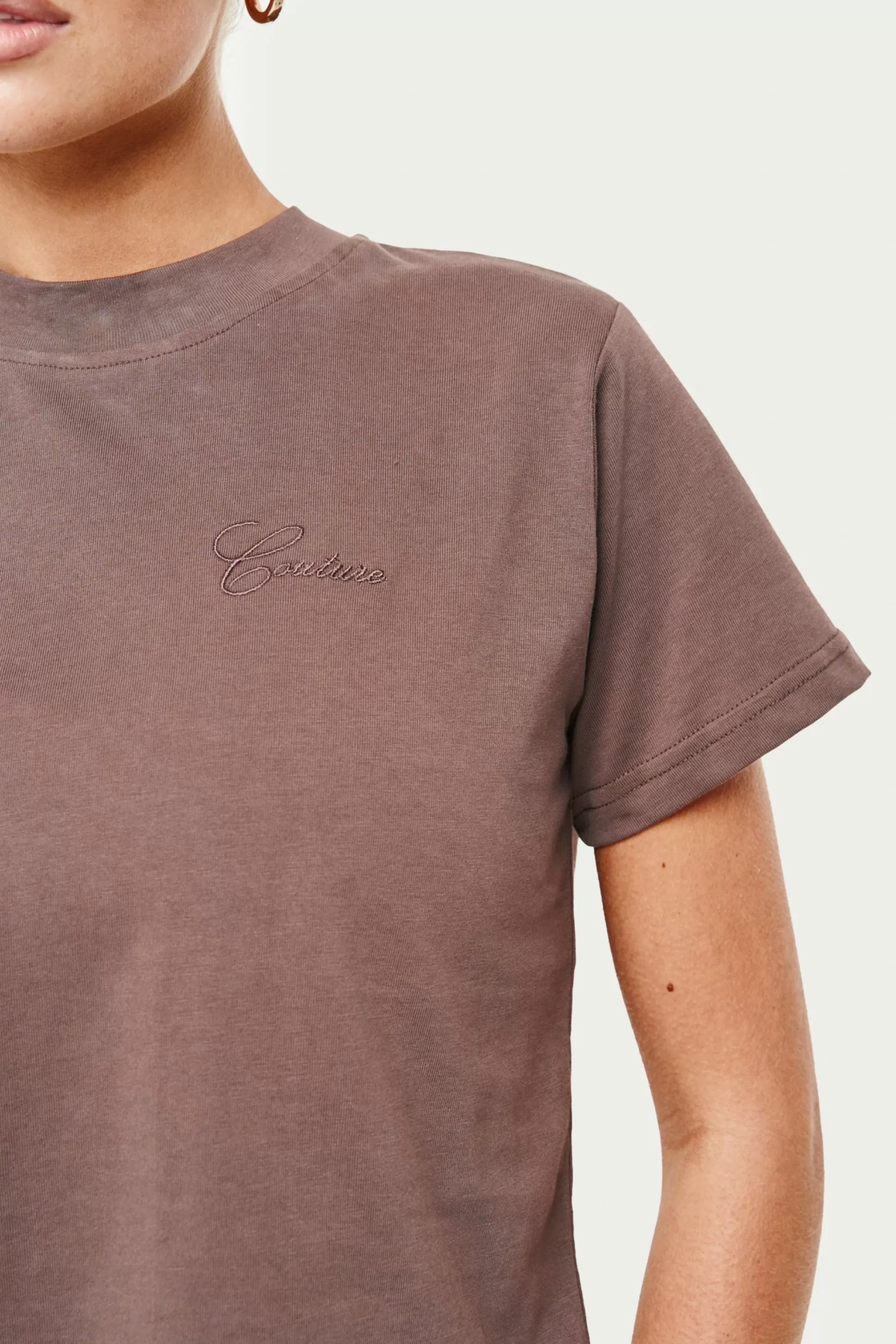 The Couture Club Script Vintage Cropped T-Shirt