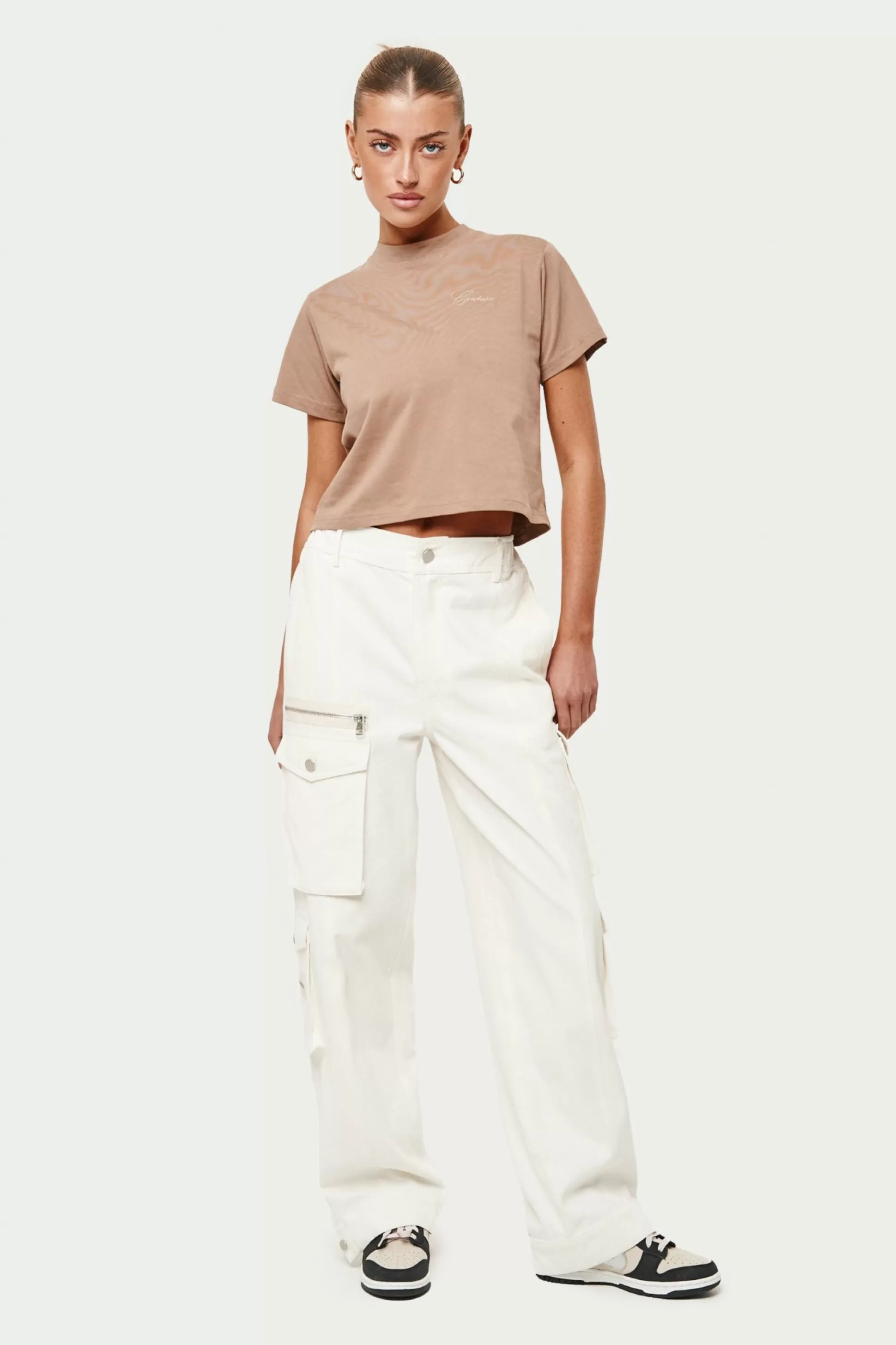 The Couture Club Script Vintage Cropped T-Shirt
