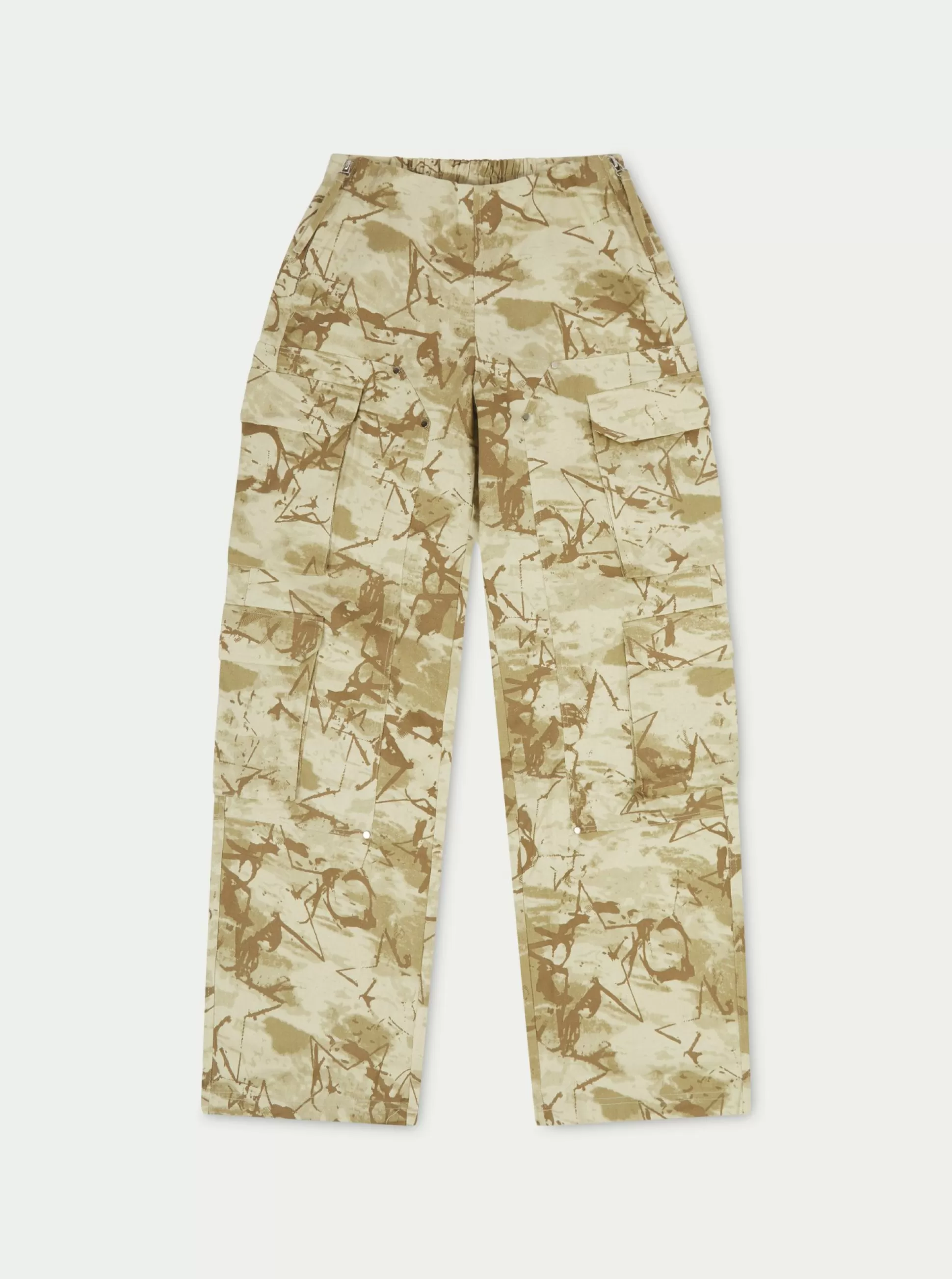 The Couture Club Side Zip Camo Cargo Pants