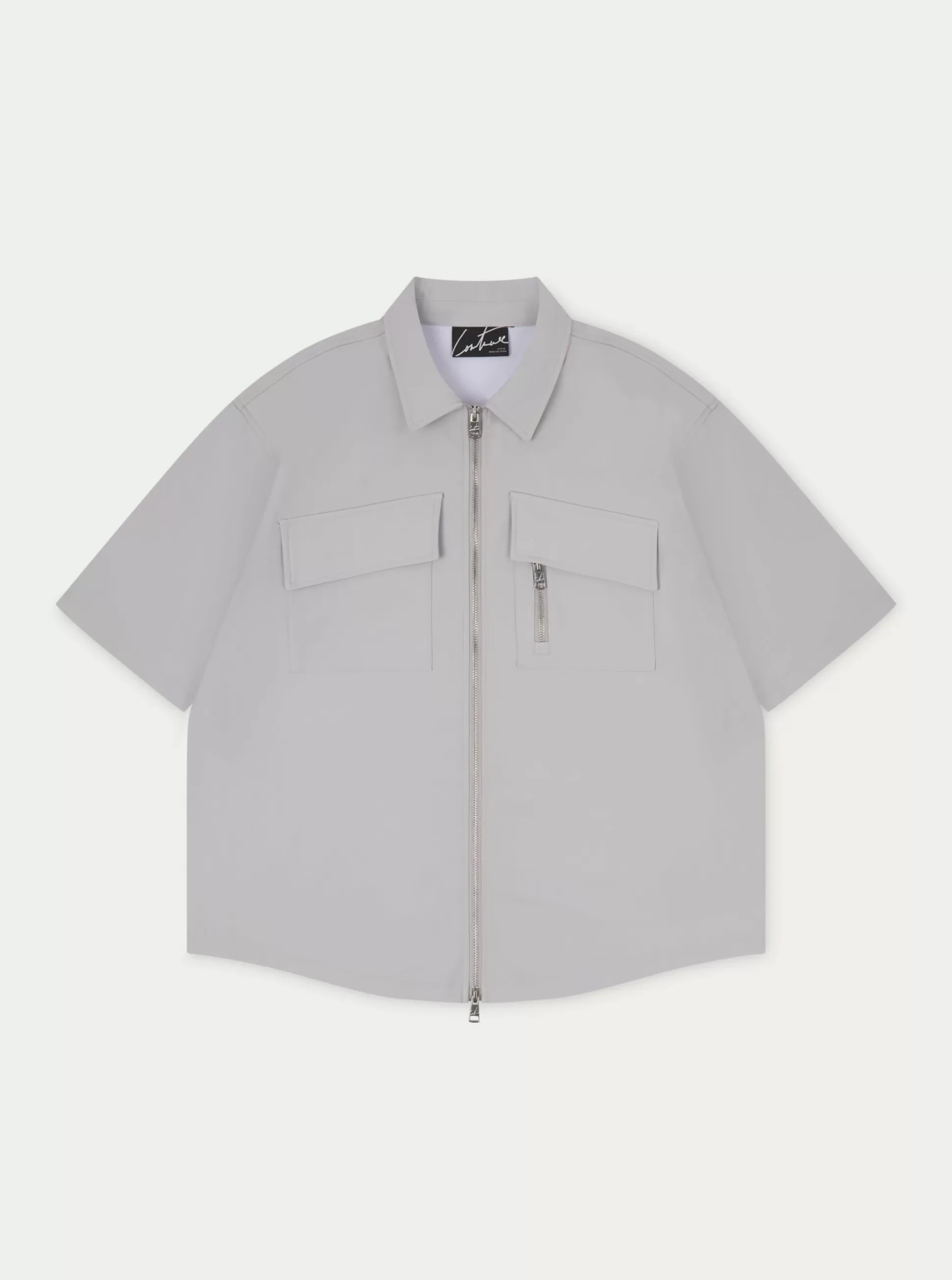 The Couture Club Technical Heavyweight Zip Overshirt