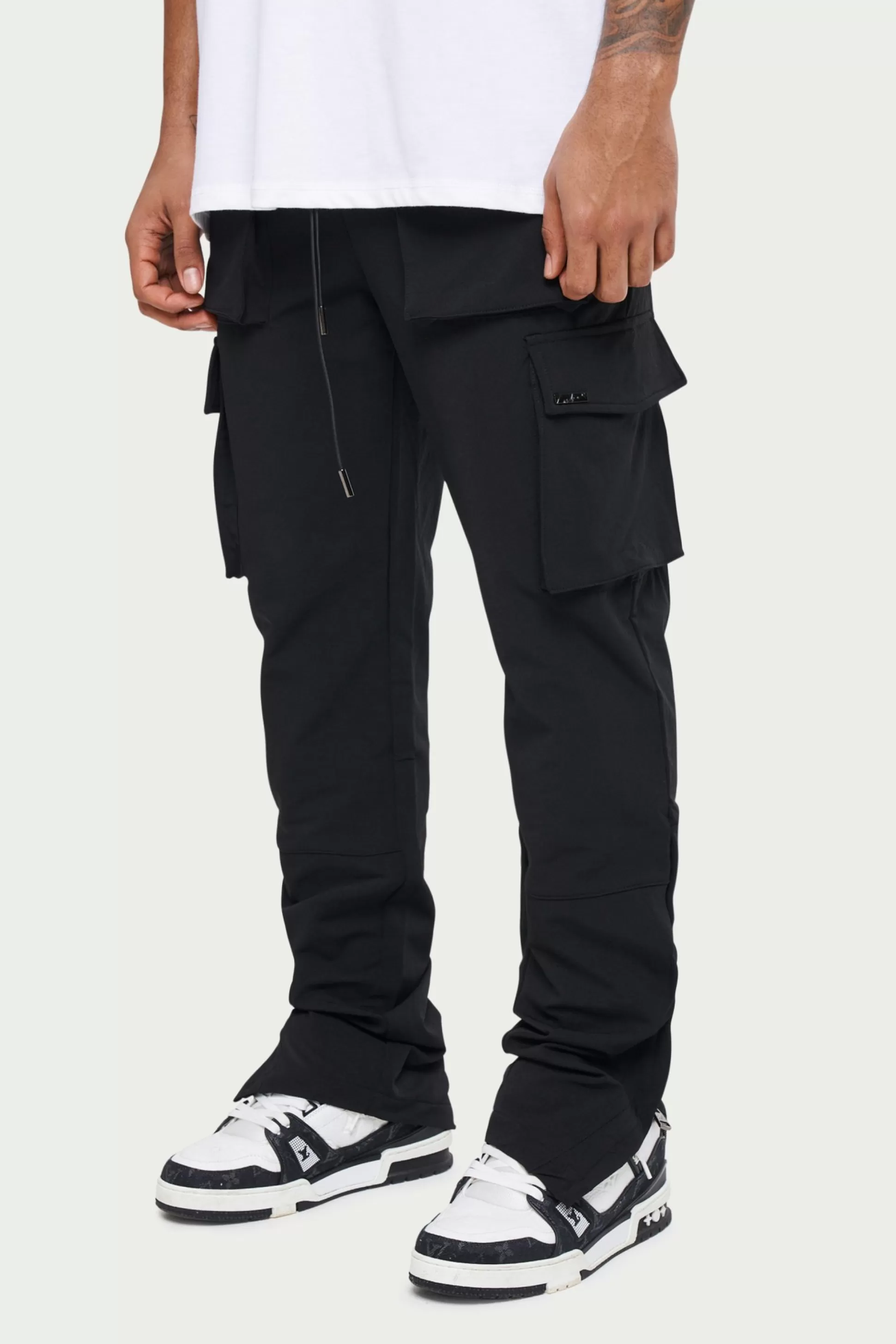 The Couture Club Technical Stretch Zip Cargo Pants