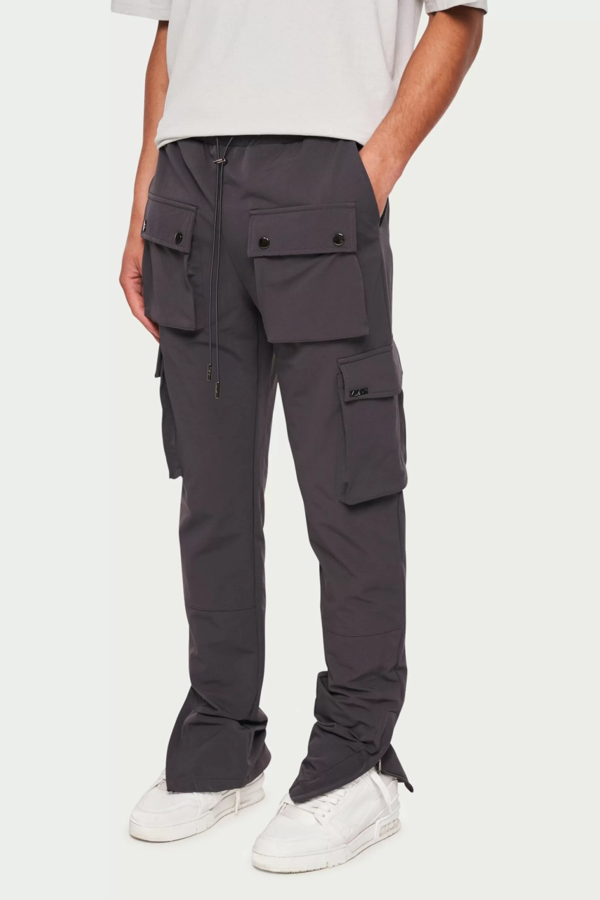 The Couture Club Technical Stretch Zip Cargo Pants