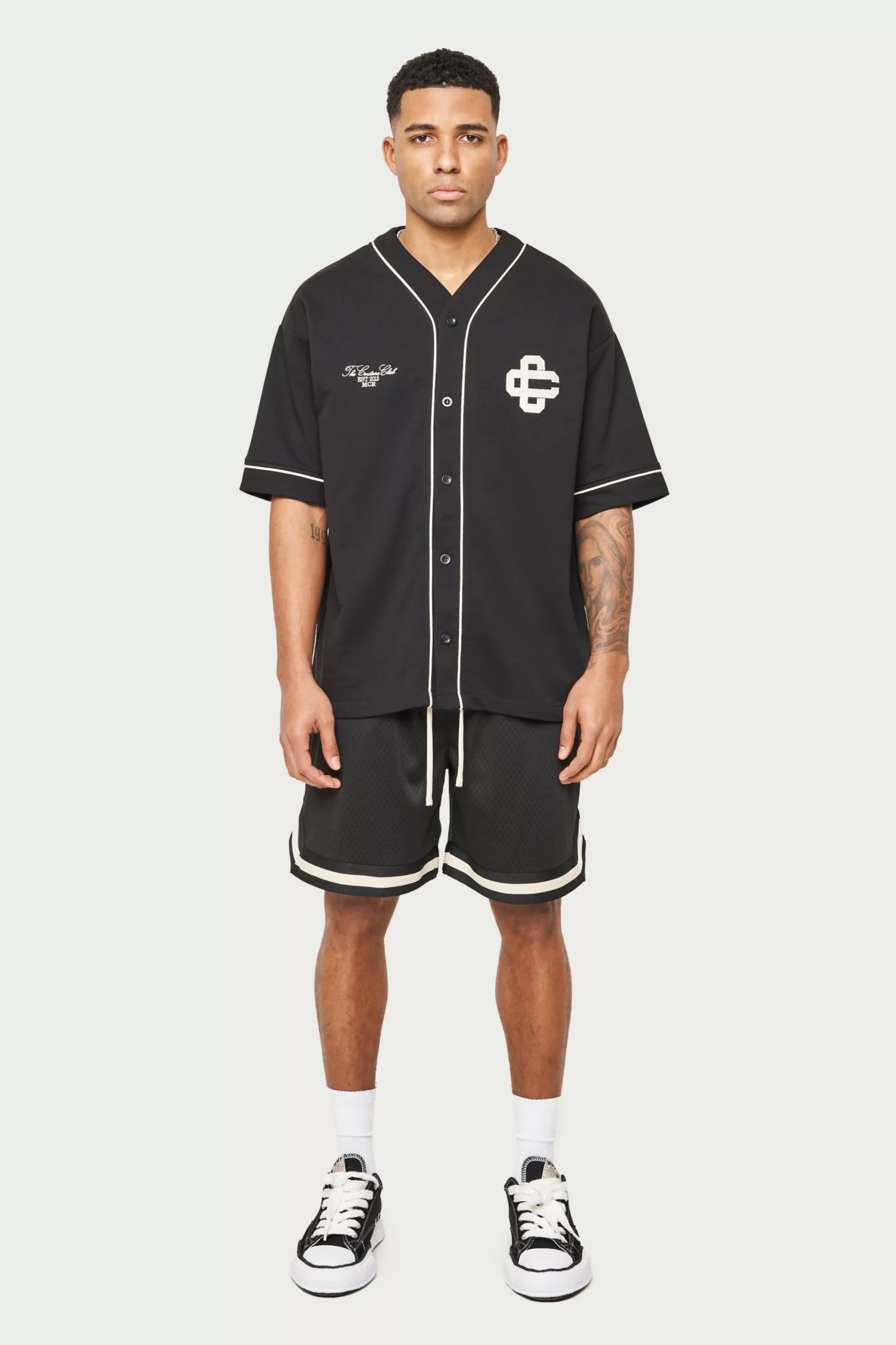 The Couture Club Varsity Mesh Short