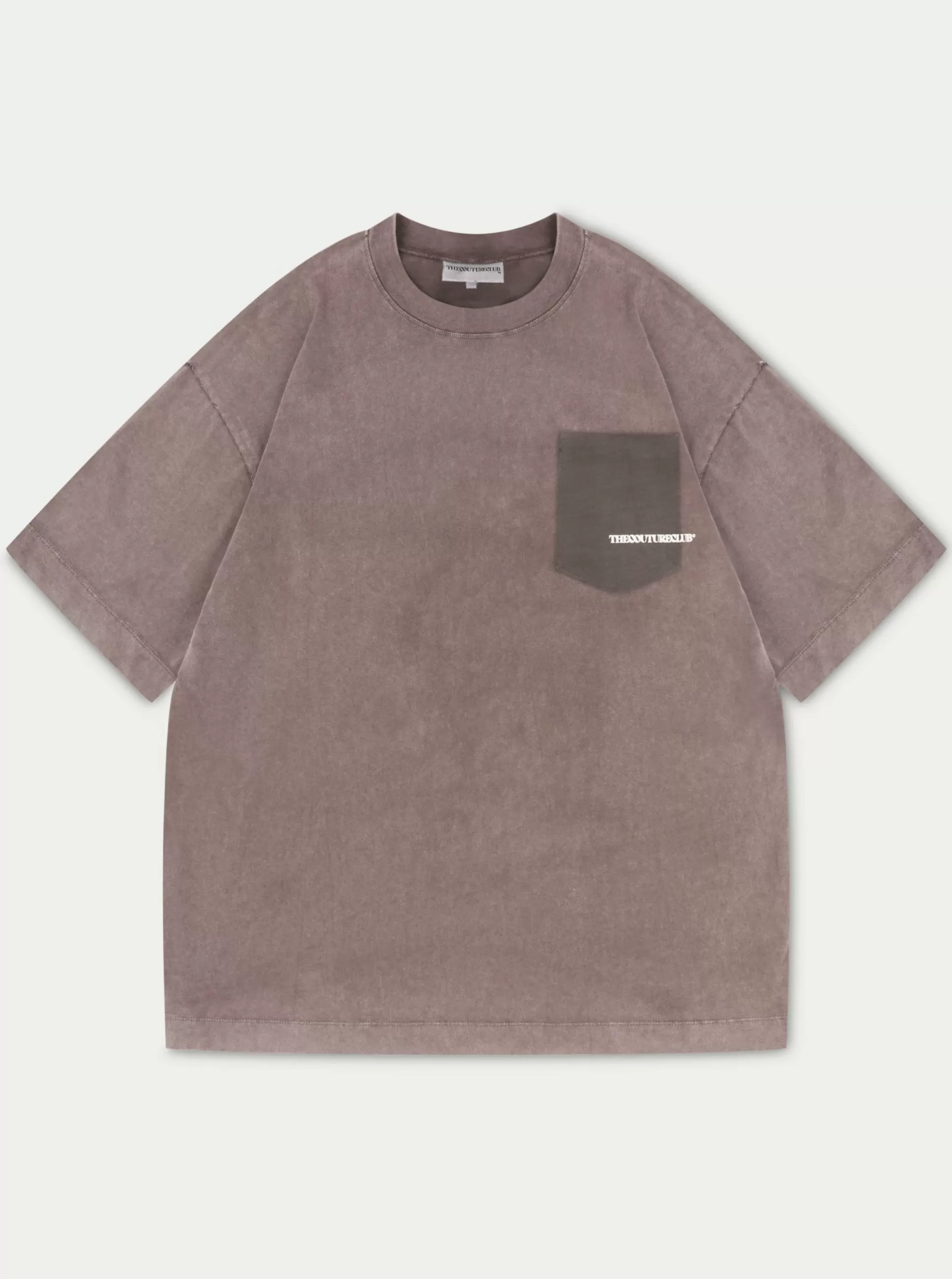 The Couture Club Washed Pocket Detail T-Shirt