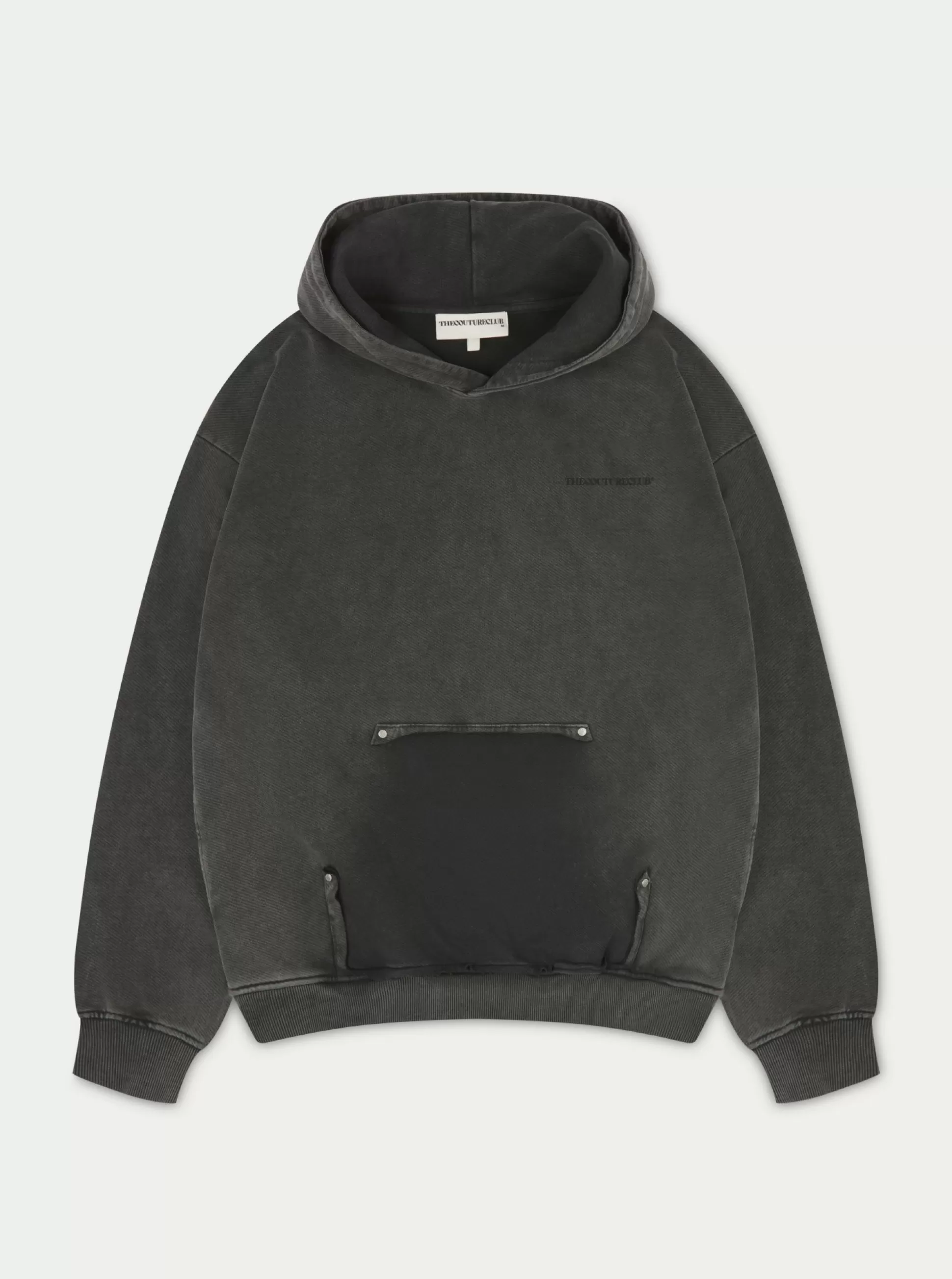 The Couture Club Washed Pocket Hoodie